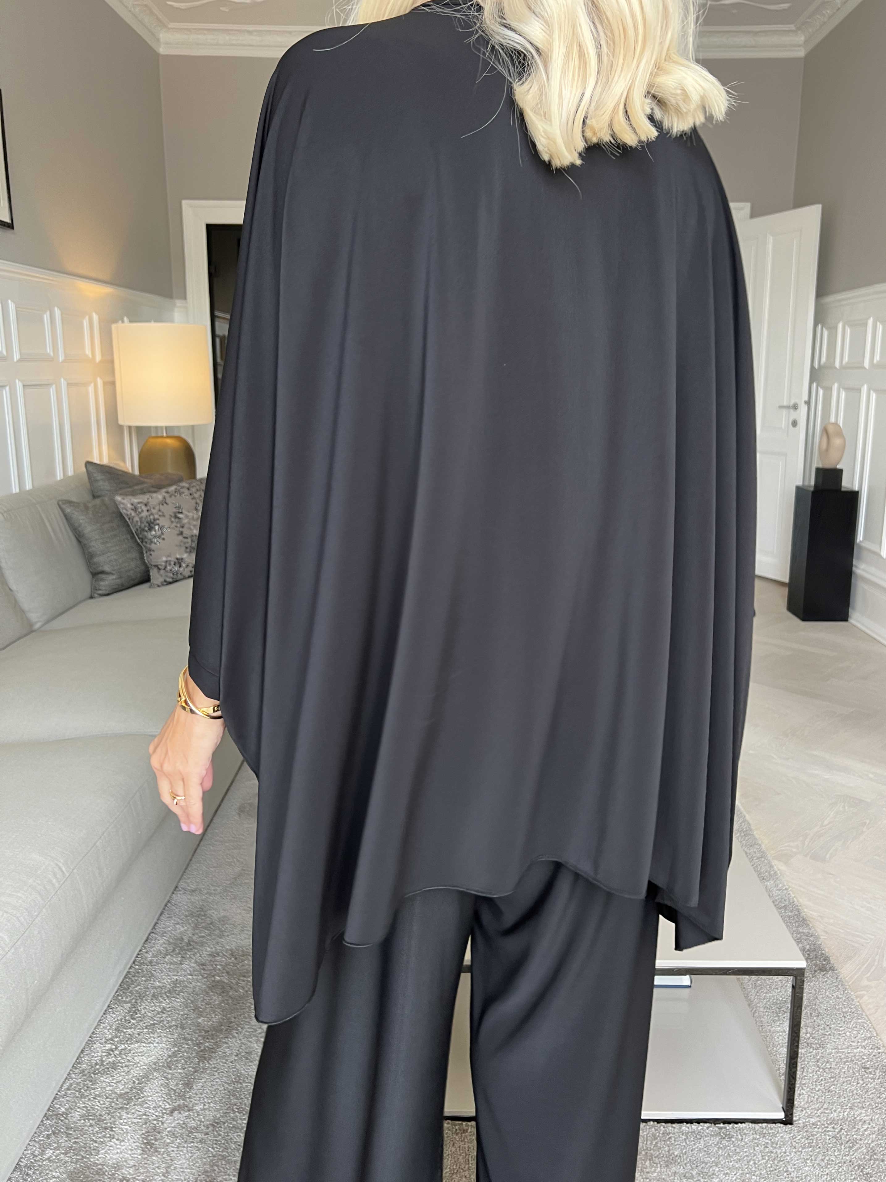 Estella - Oversized tunika med fladdermusärmar