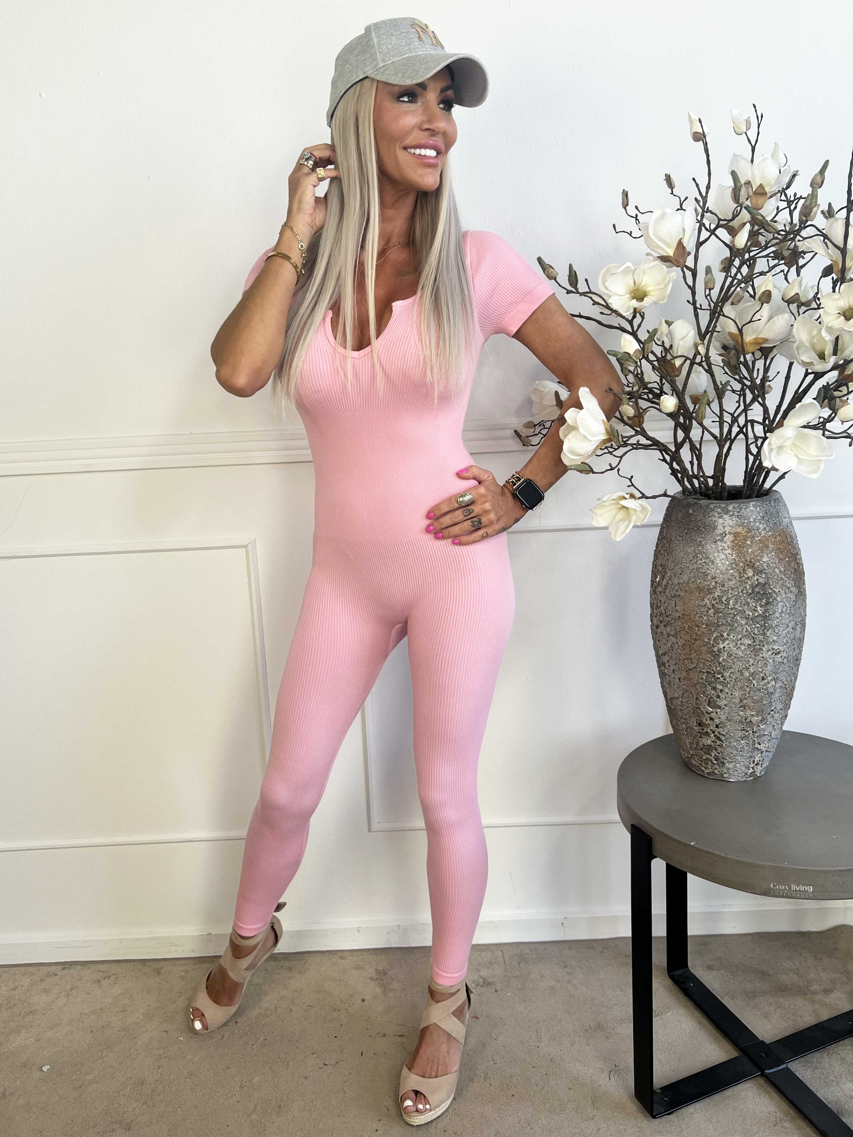 Slim Bodysuit - Bodysuit med mjuk elastisk ribb