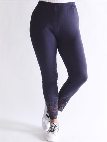 Alezia - Leggings med spets och liknande