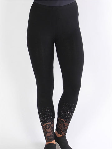 Alezia - Leggings med spets och liknande