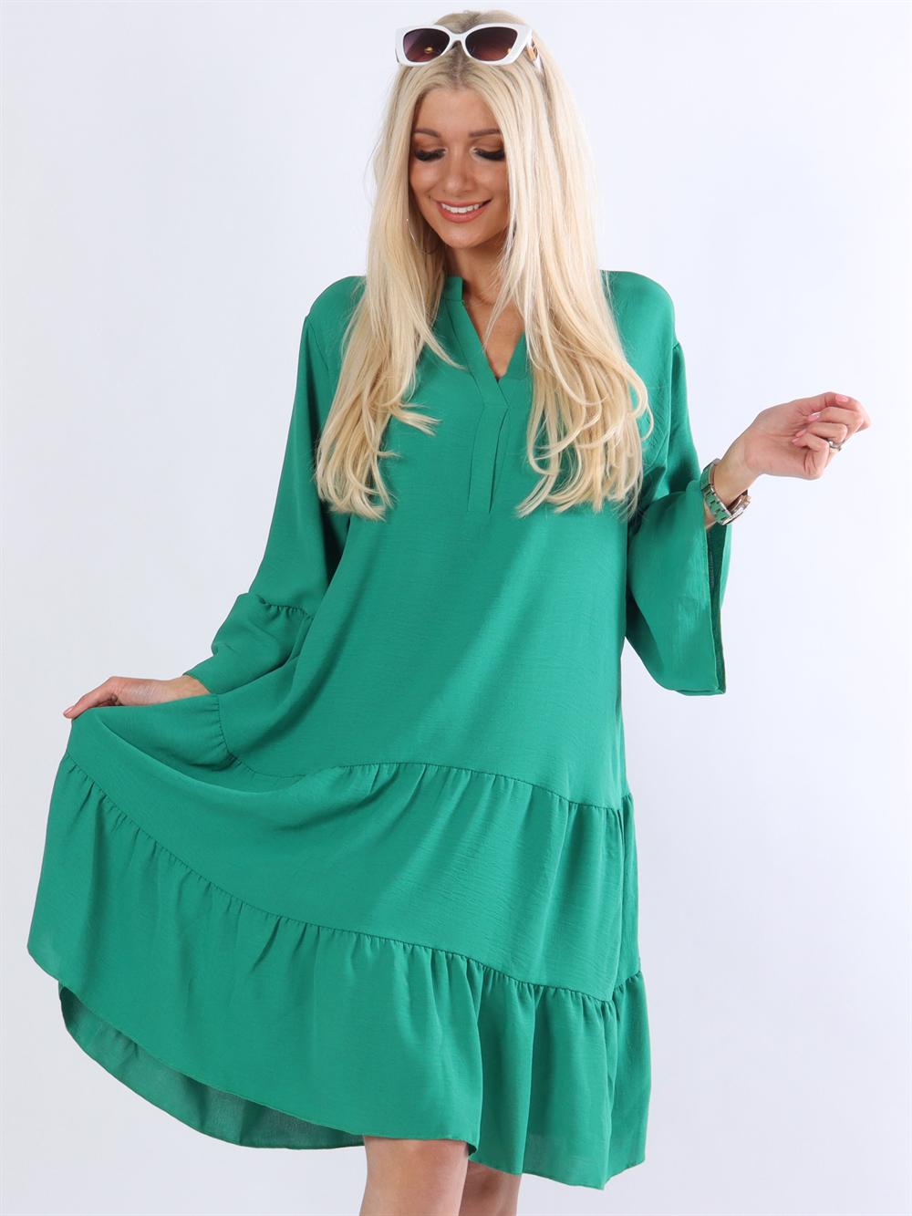 Alisa - Klänning med fleecelag i nedre delen