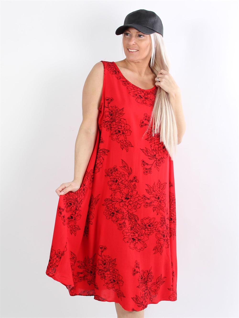 Amaranta - Klänning med blomstermotiv