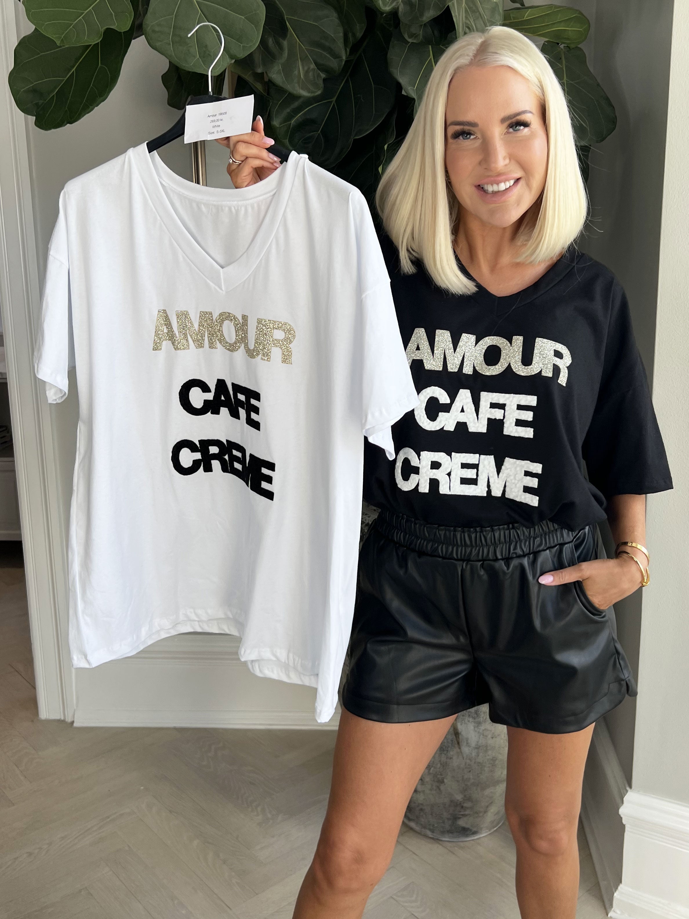 Amour - Cool t-shirt med text