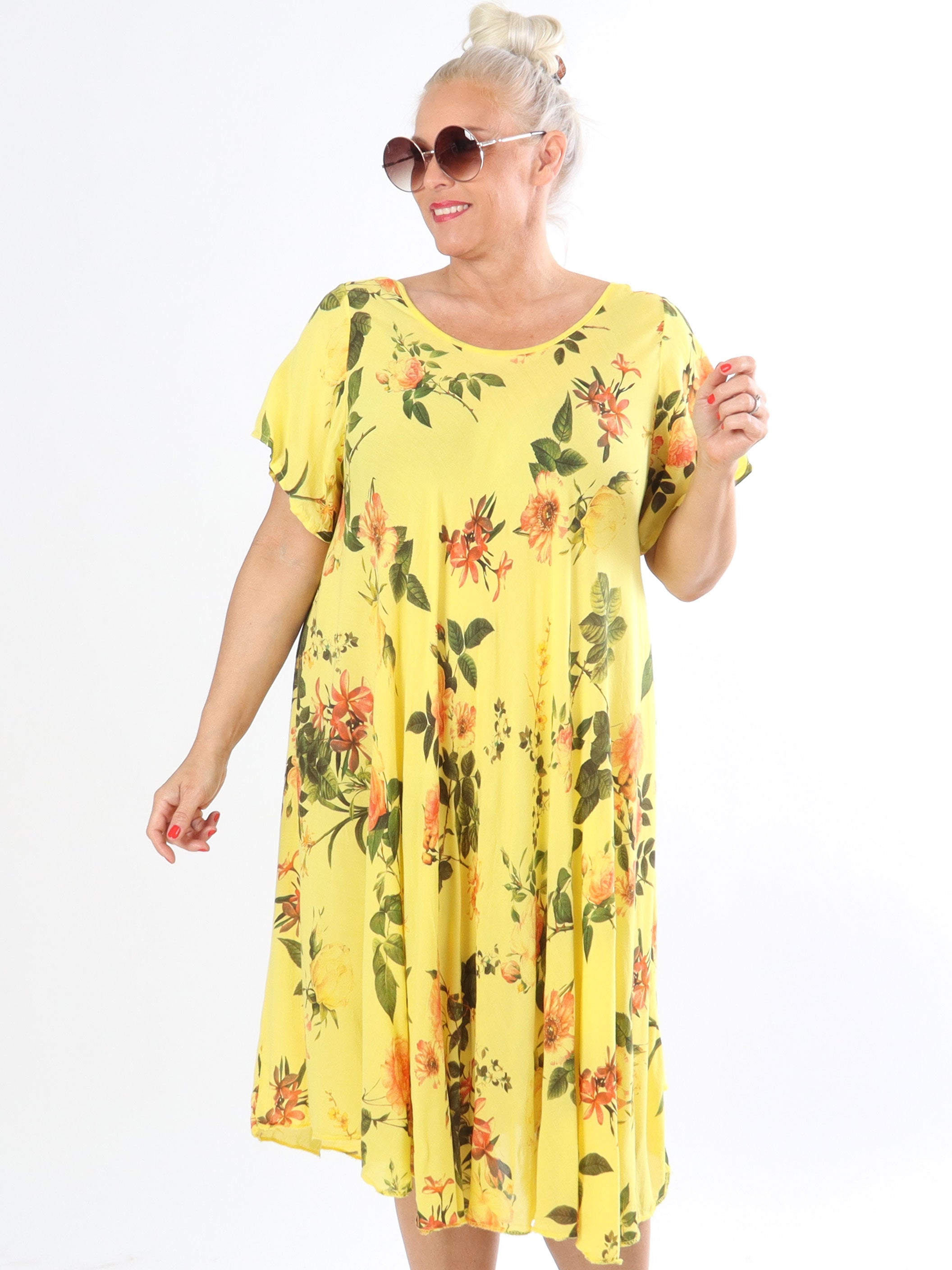 Anastasia - Klänning med blommigt tryck