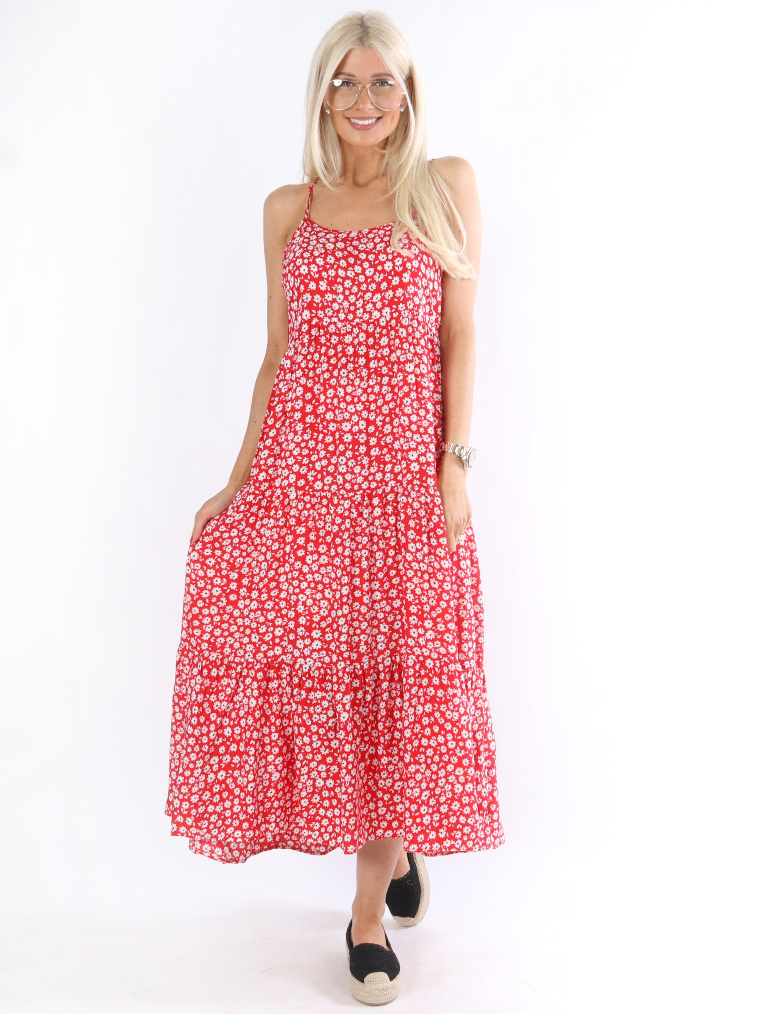 Angel - Sommarklänning med söta blommor