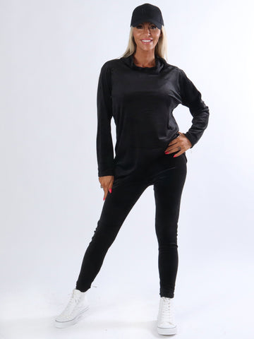 Angela - Joggingdräkt i velour