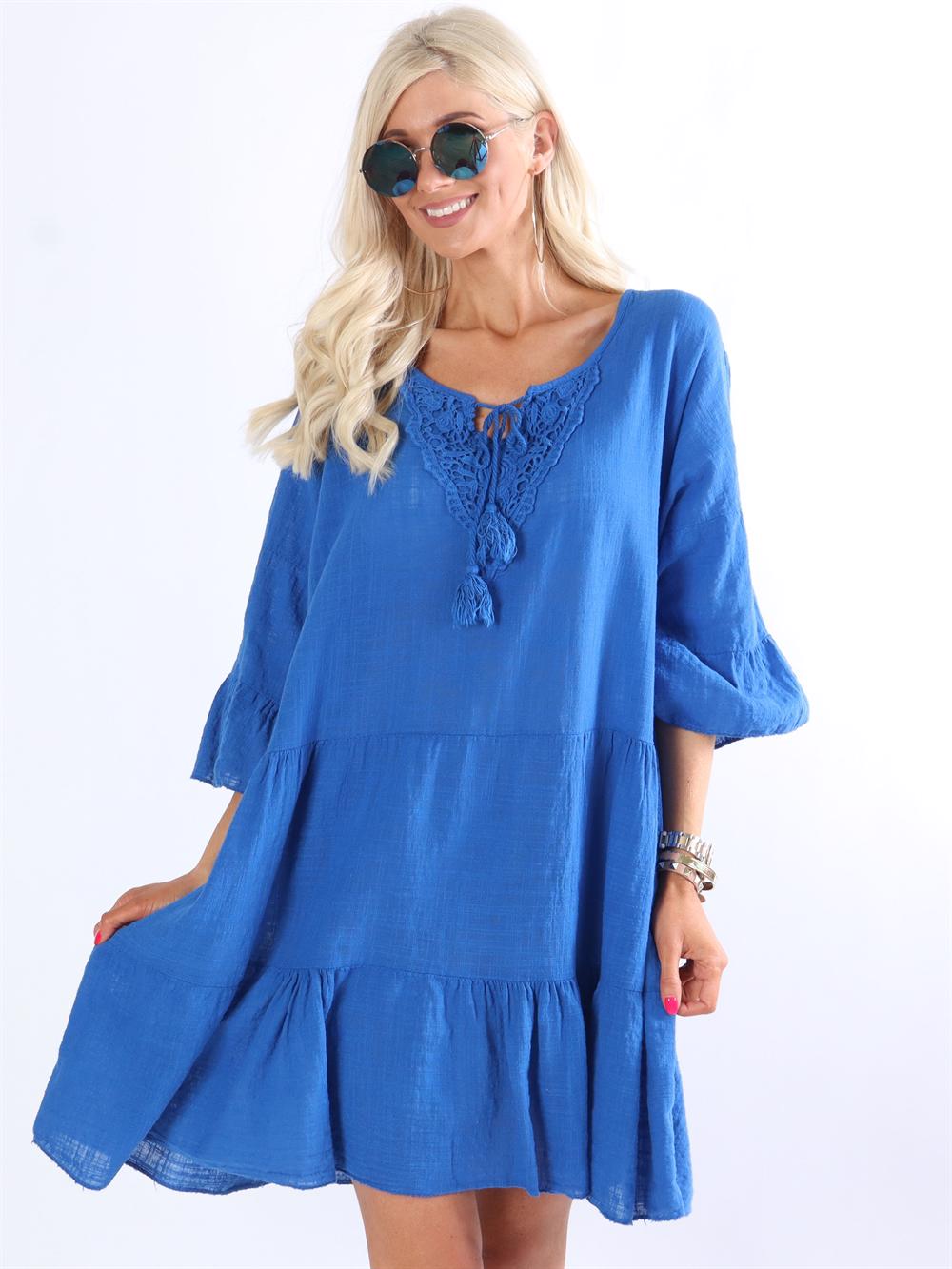 Arizona - Klänning med broderi