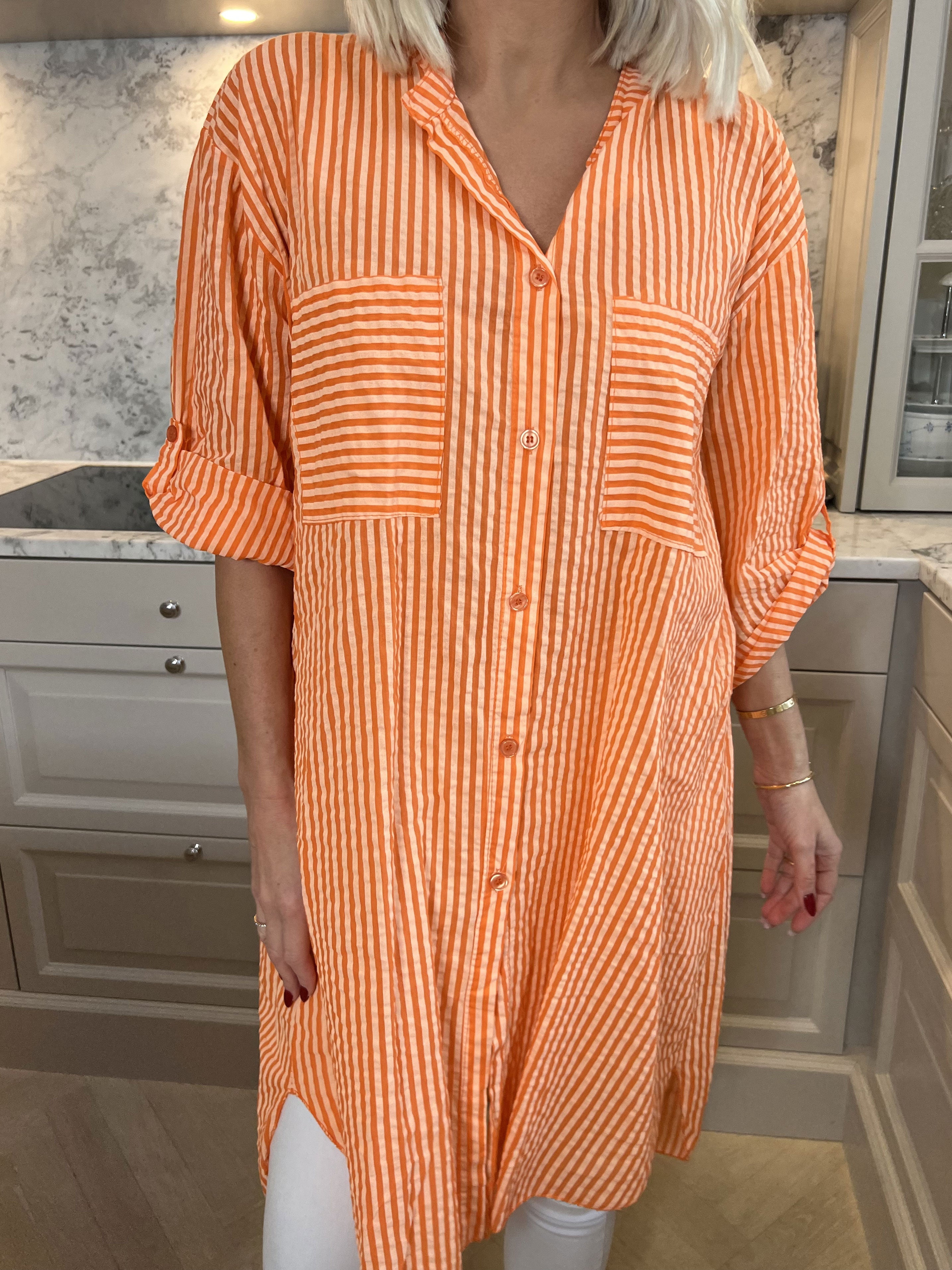 Bellis - djärv skjorta i bäck och våg