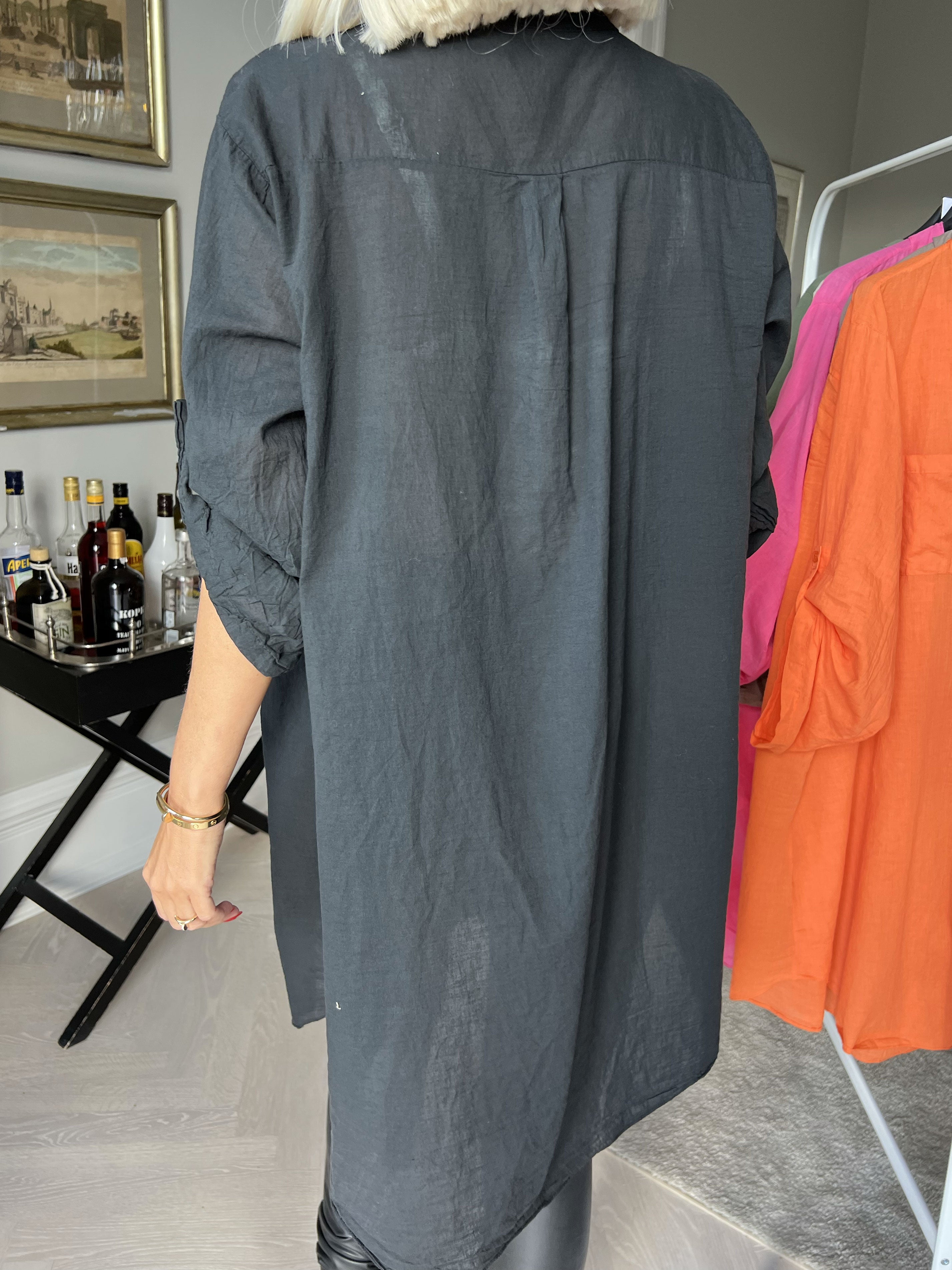 Berna Plain - Skjorta med fickor