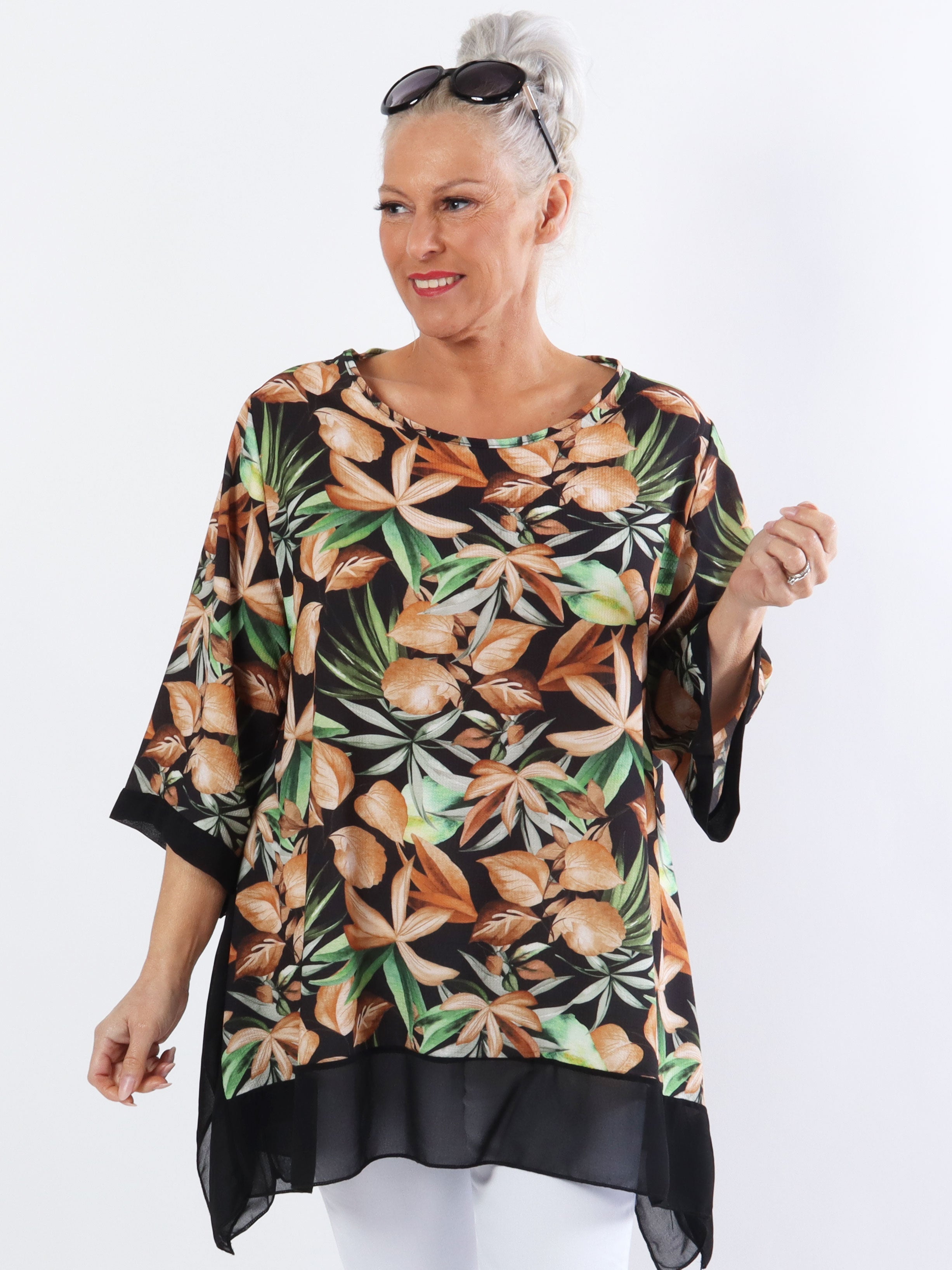 Dahlia - Lätt och luftig tunika med sött blommönster