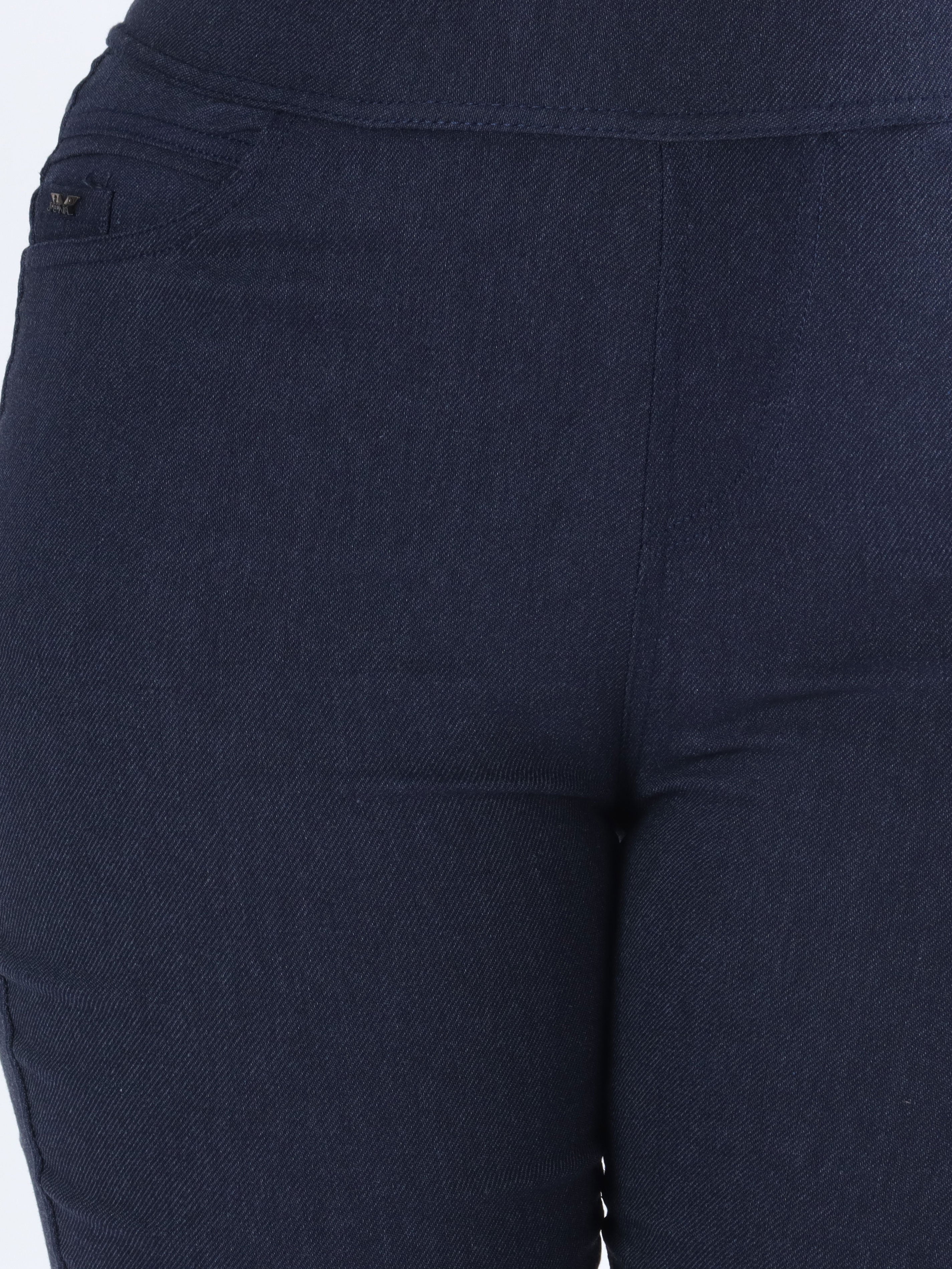 Dionne - Leggings i jeans look - Navy