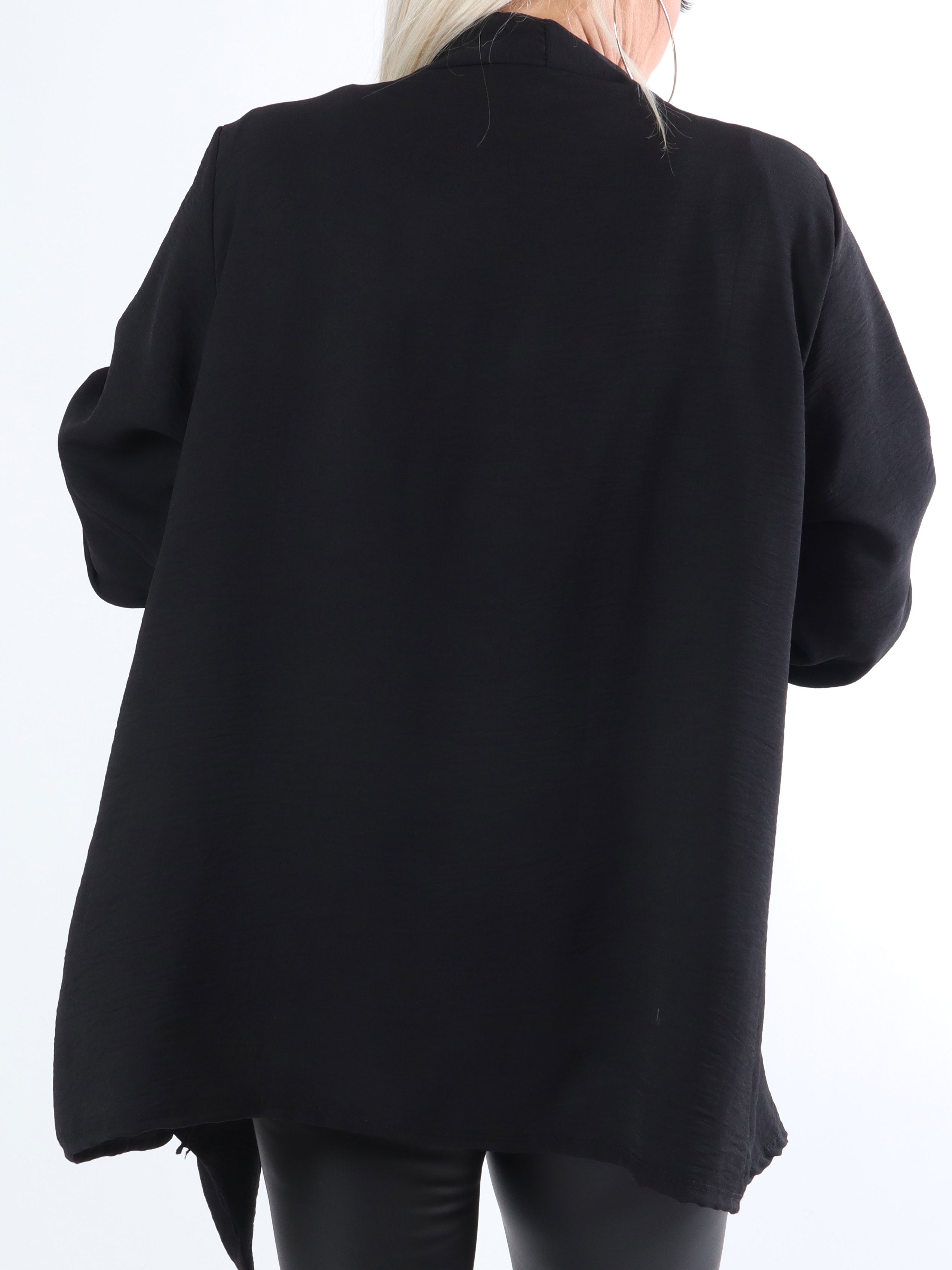 Dream - Enkel plus size kofta i lätt och fint tyg