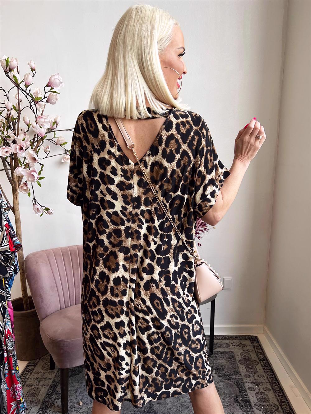 Ella Dress - Klänning med hål i ryggen