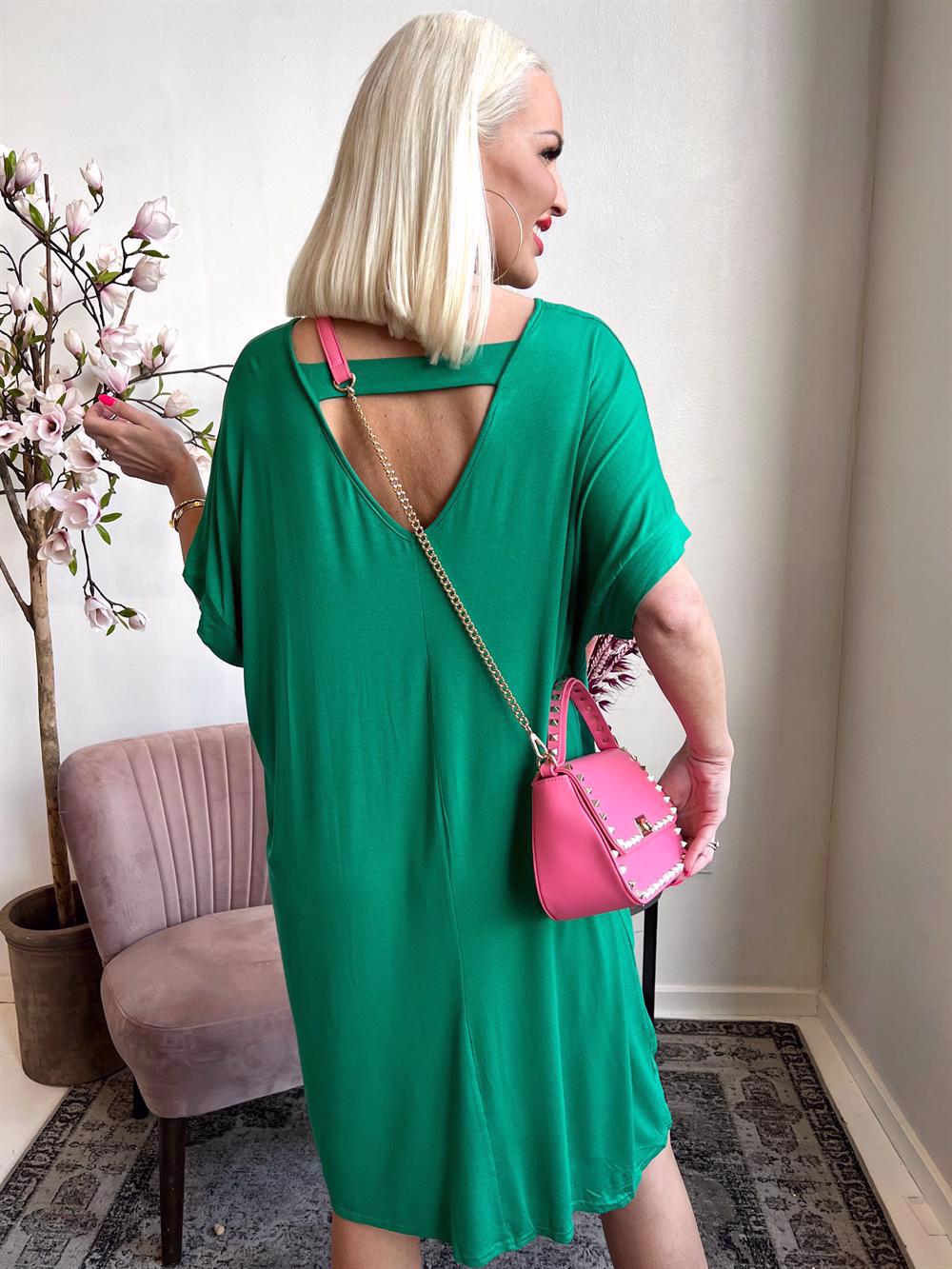 Ella Dress - Klänning med hål i ryggen