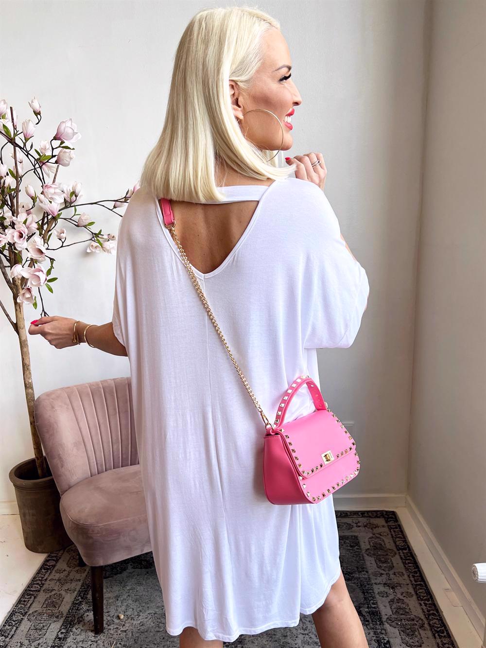 Ella Dress - Klänning med hål i ryggen