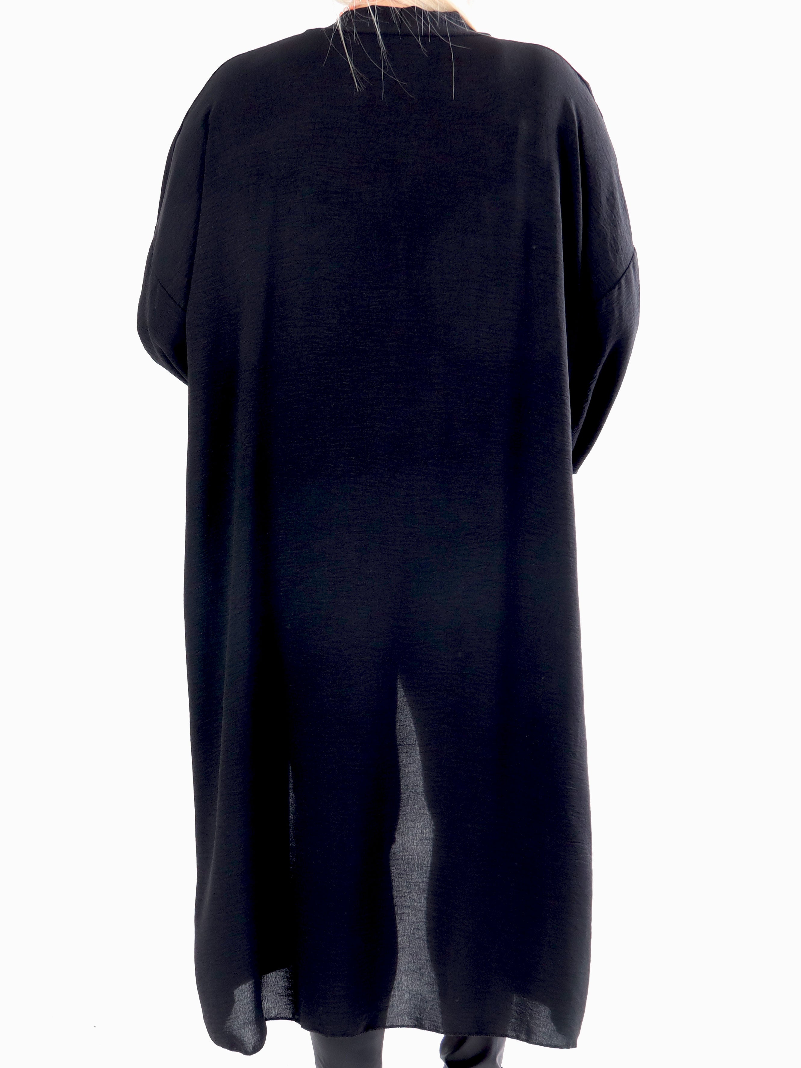 Ellen - Söt plus size kofta med ballongärmar