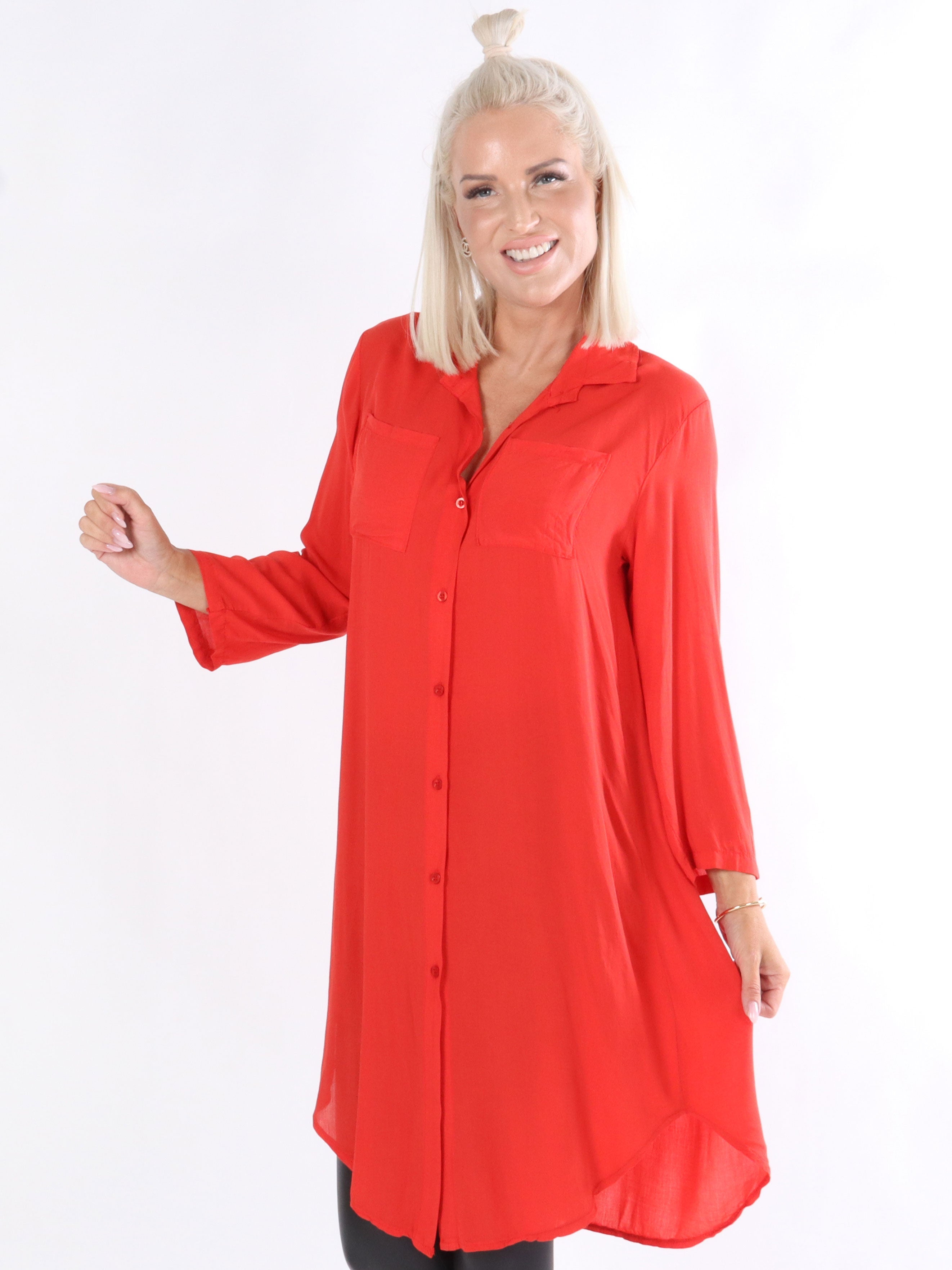 Franci - Enkel lång skjorta