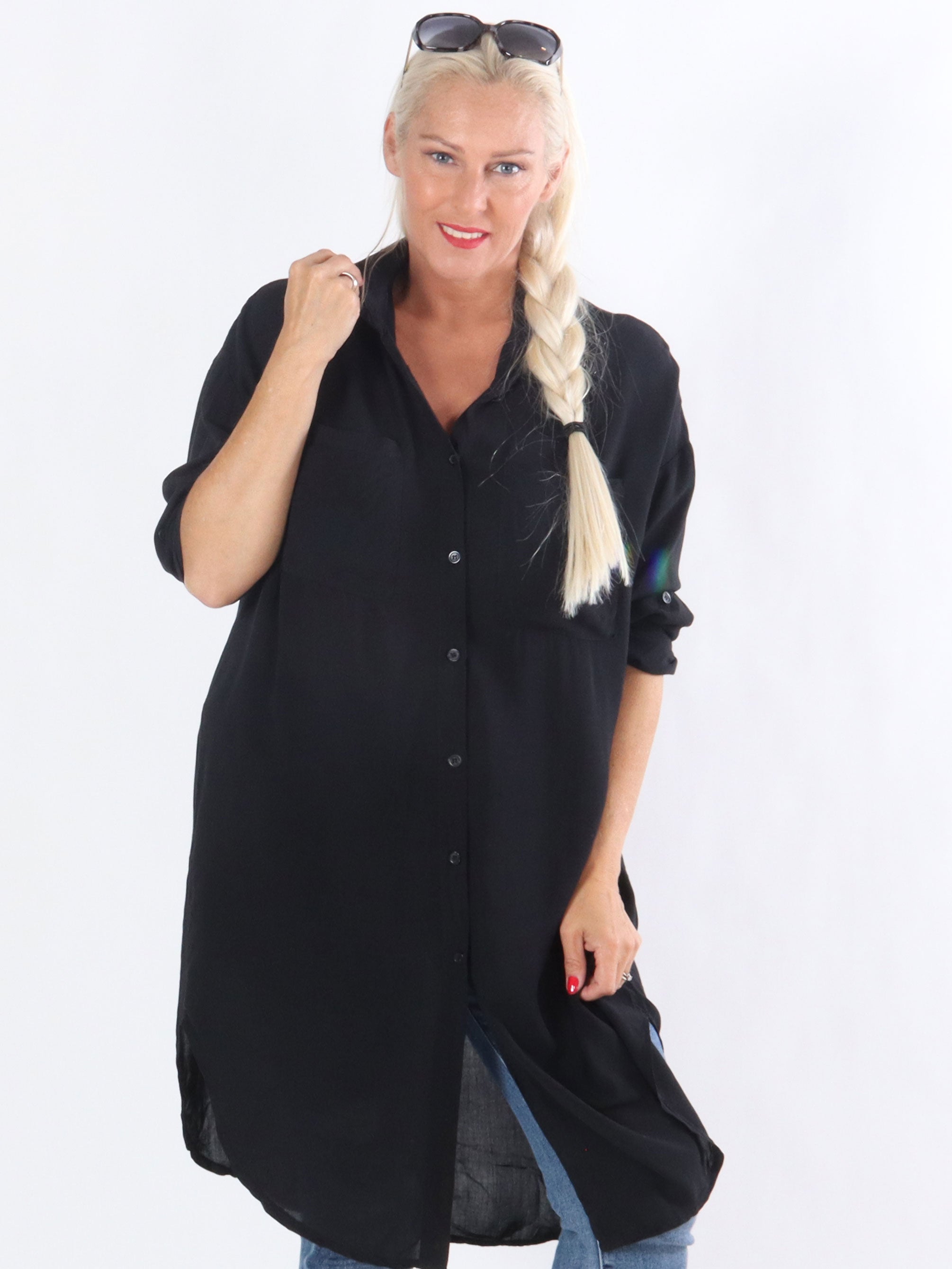 Franci - Enkel lång skjorta