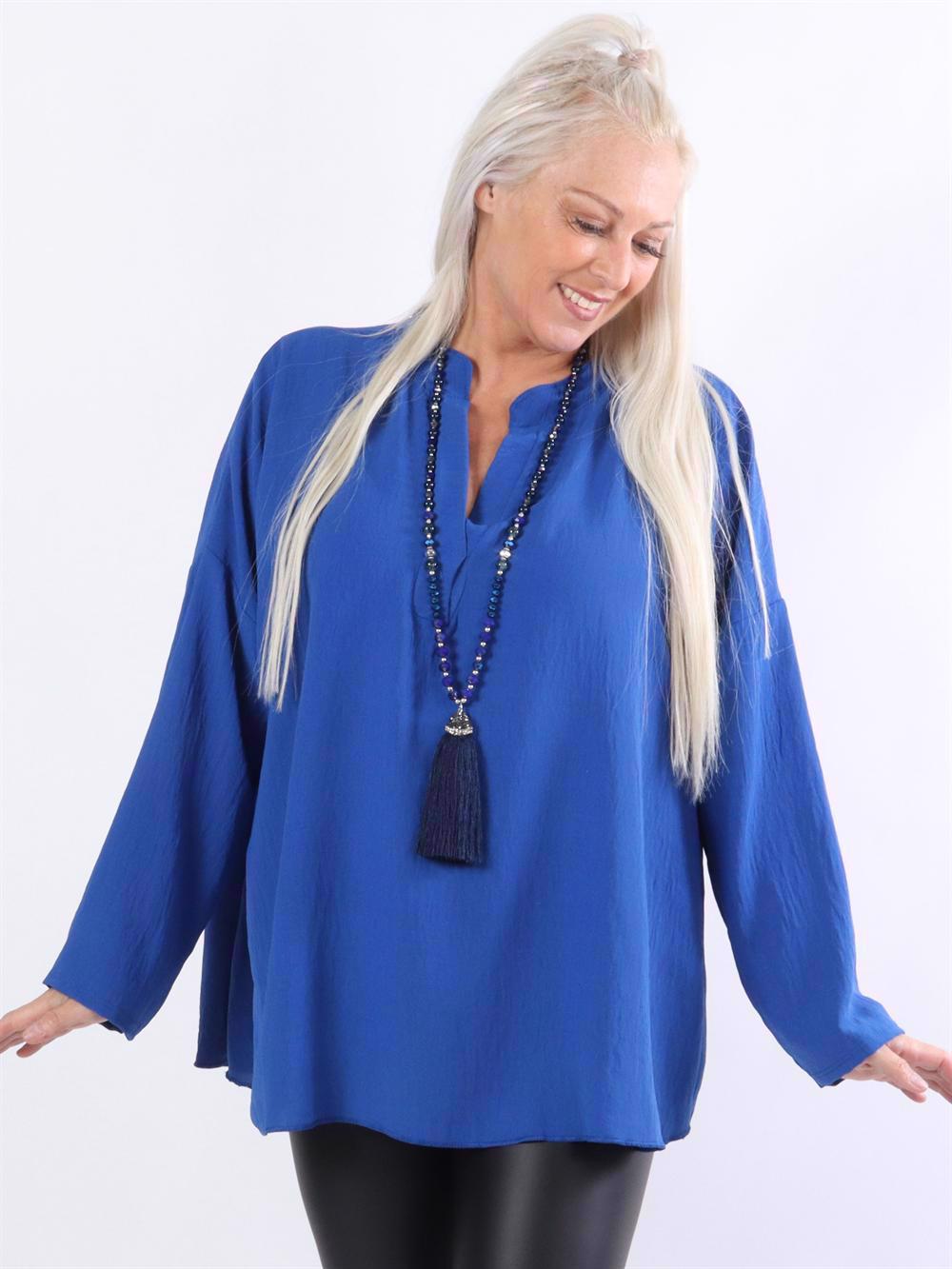 Ginny - Enkel tunika med v-ringning