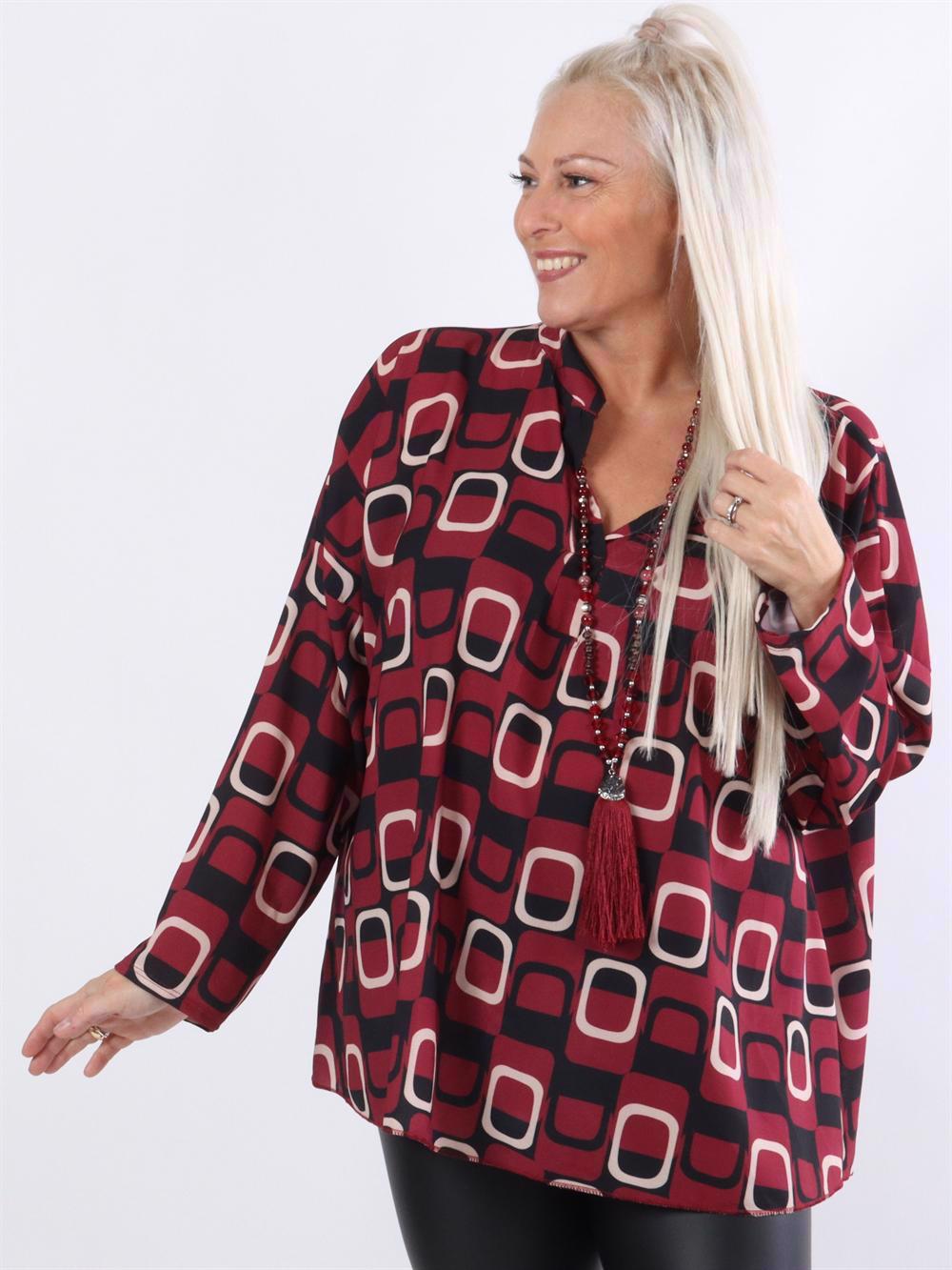 Ginny - Enkel tunika med v-ringning