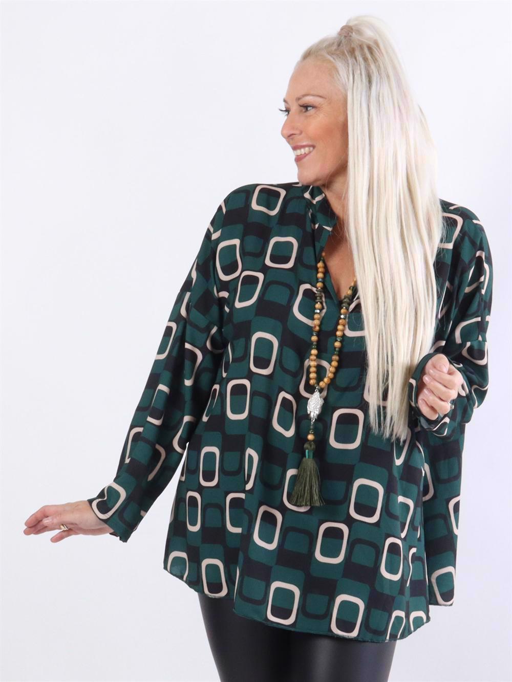 Ginny - Enkel tunika med v-ringning