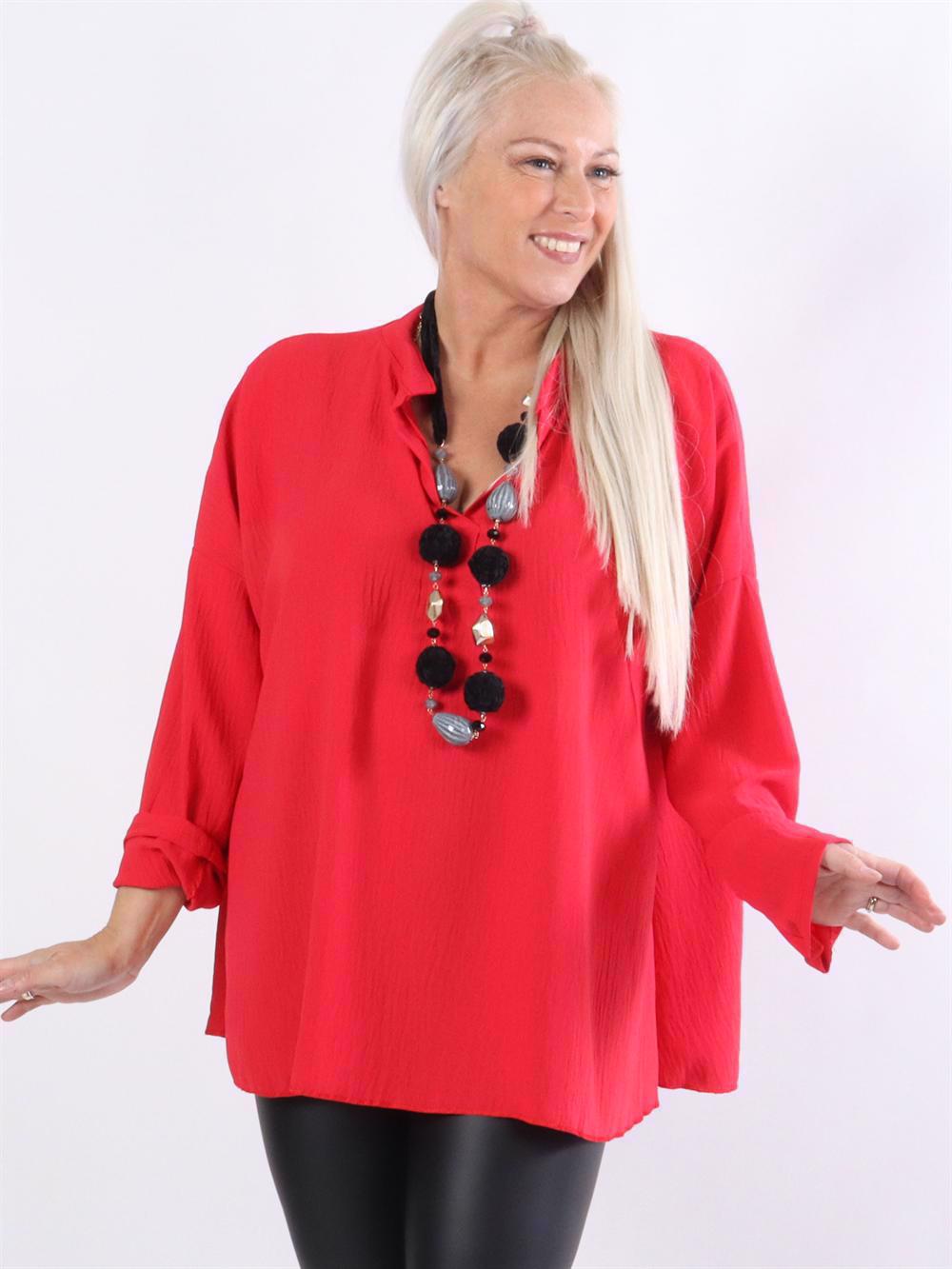 Ginny - Enkel tunika med v-ringning