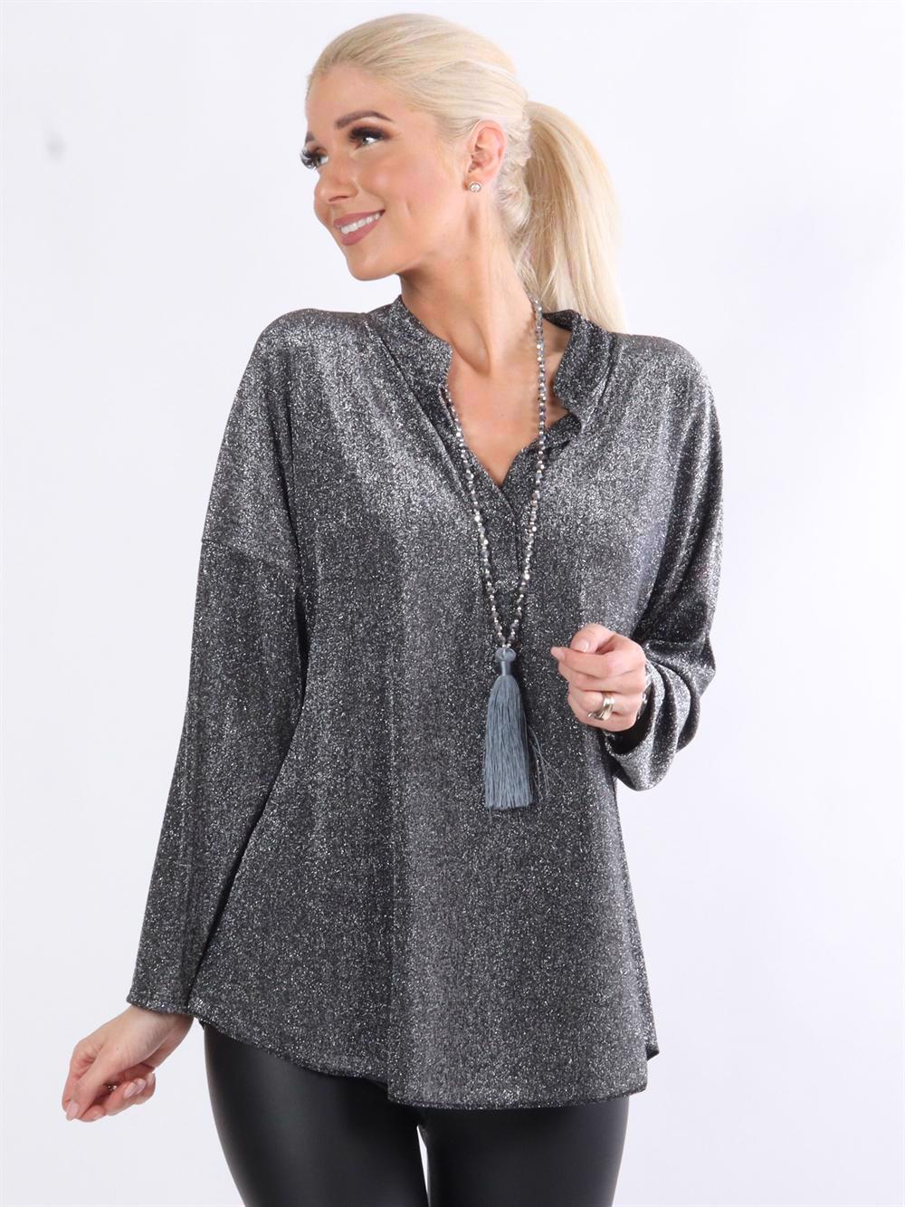 Ginny - Enkel tunika med v-ringning