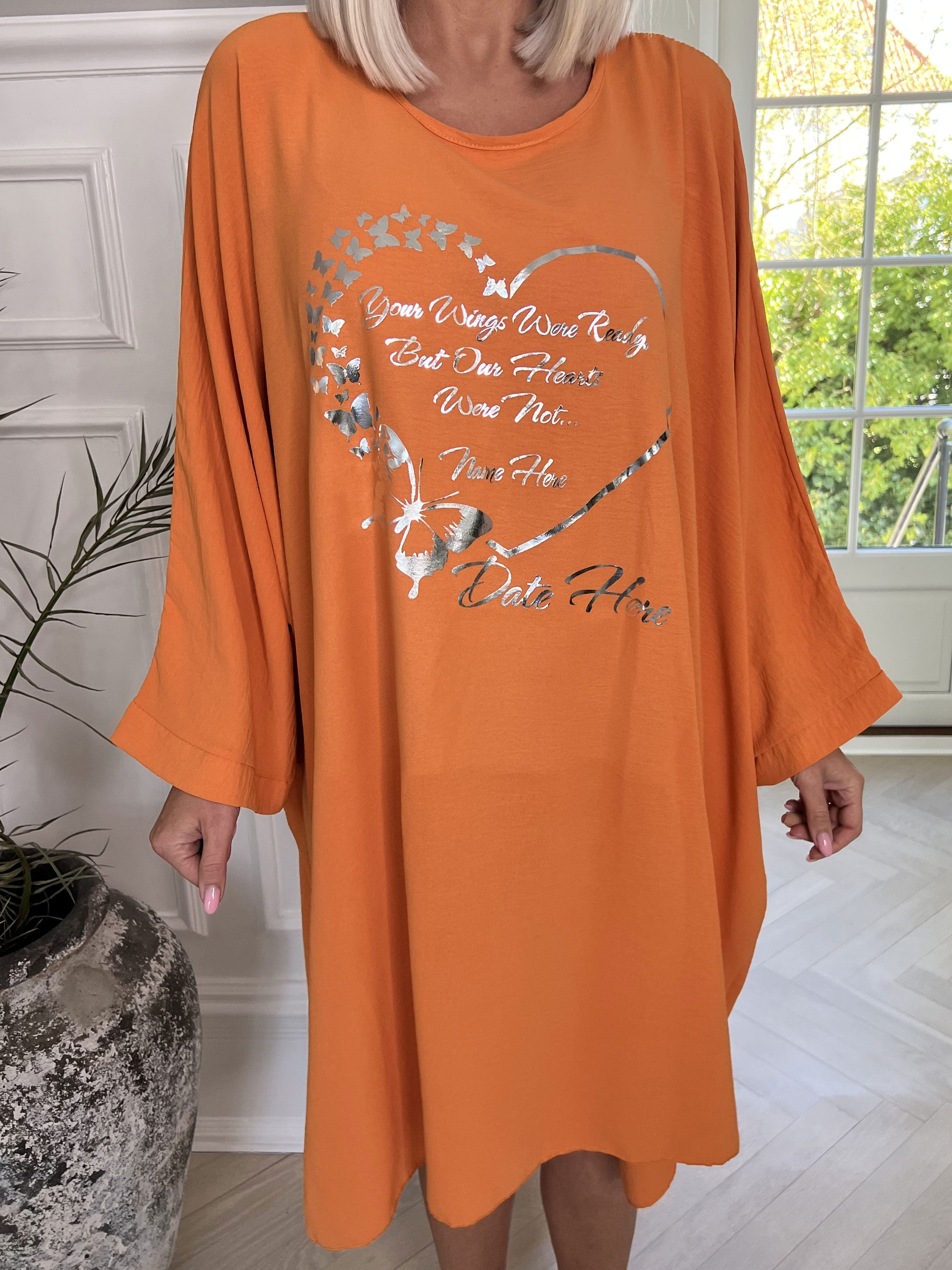 Hope - Oversize klänning med motiv