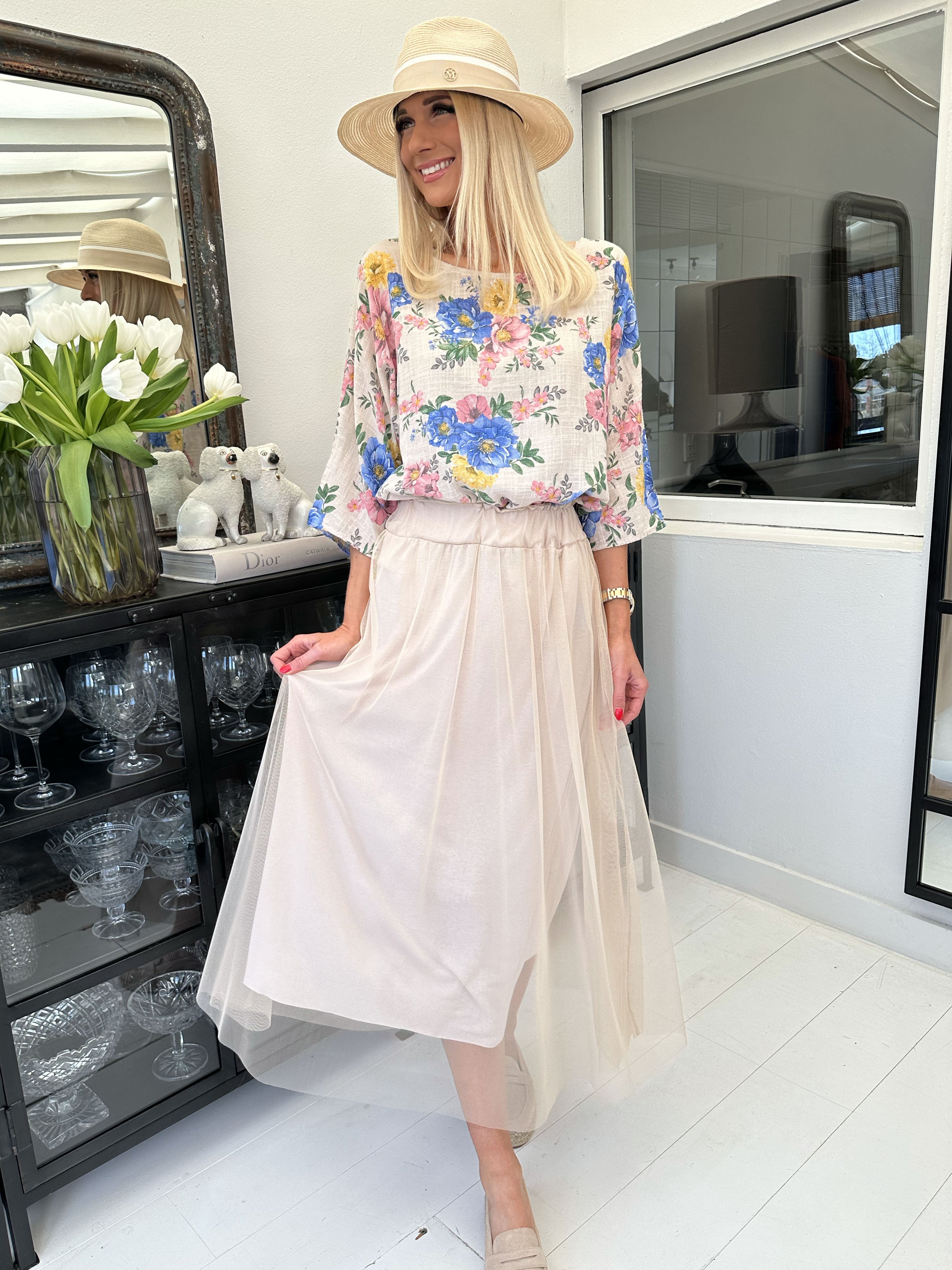 Abigal - Kjol i fint tyll