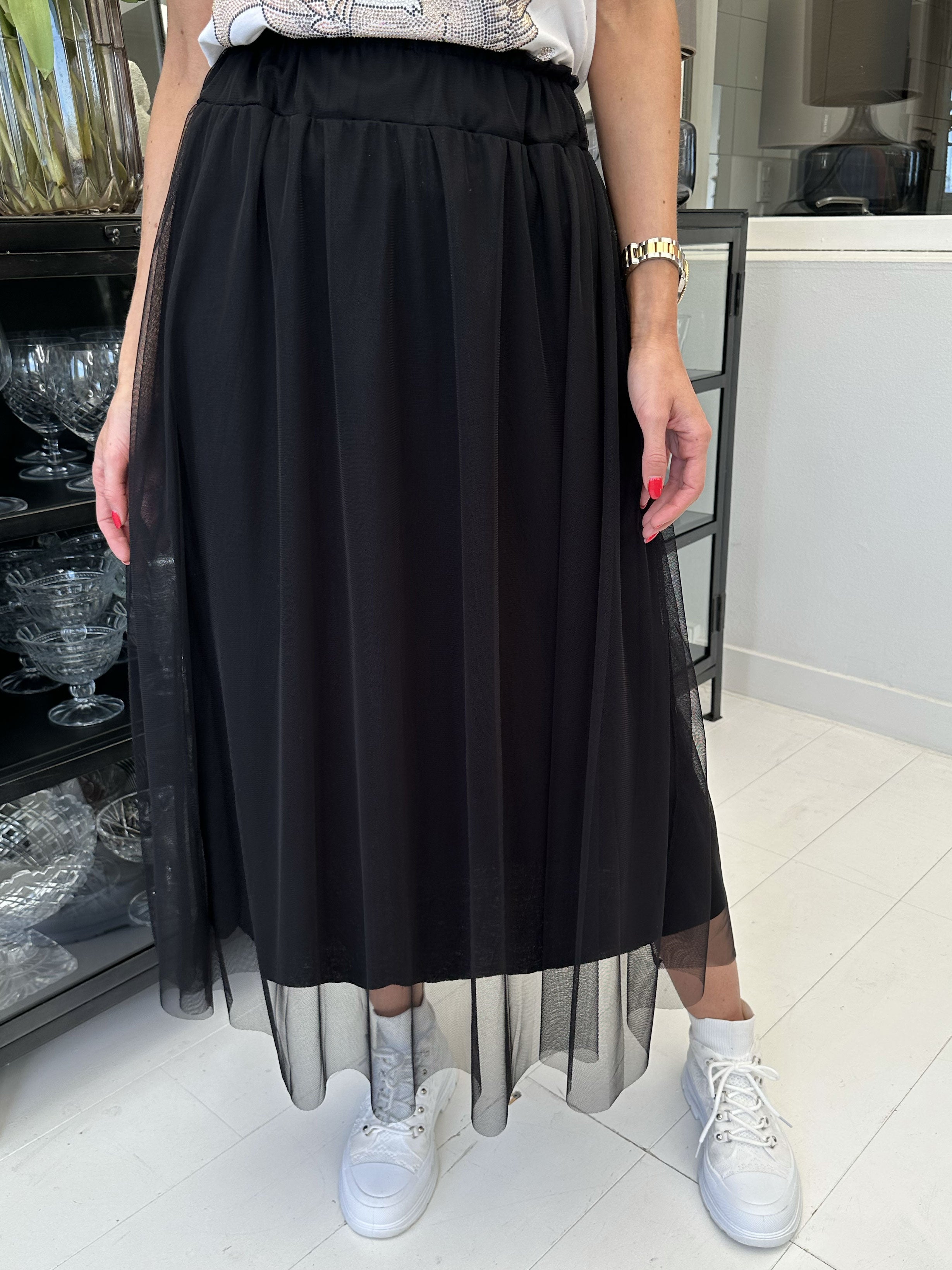 Abigal - Kjol i fint tyll