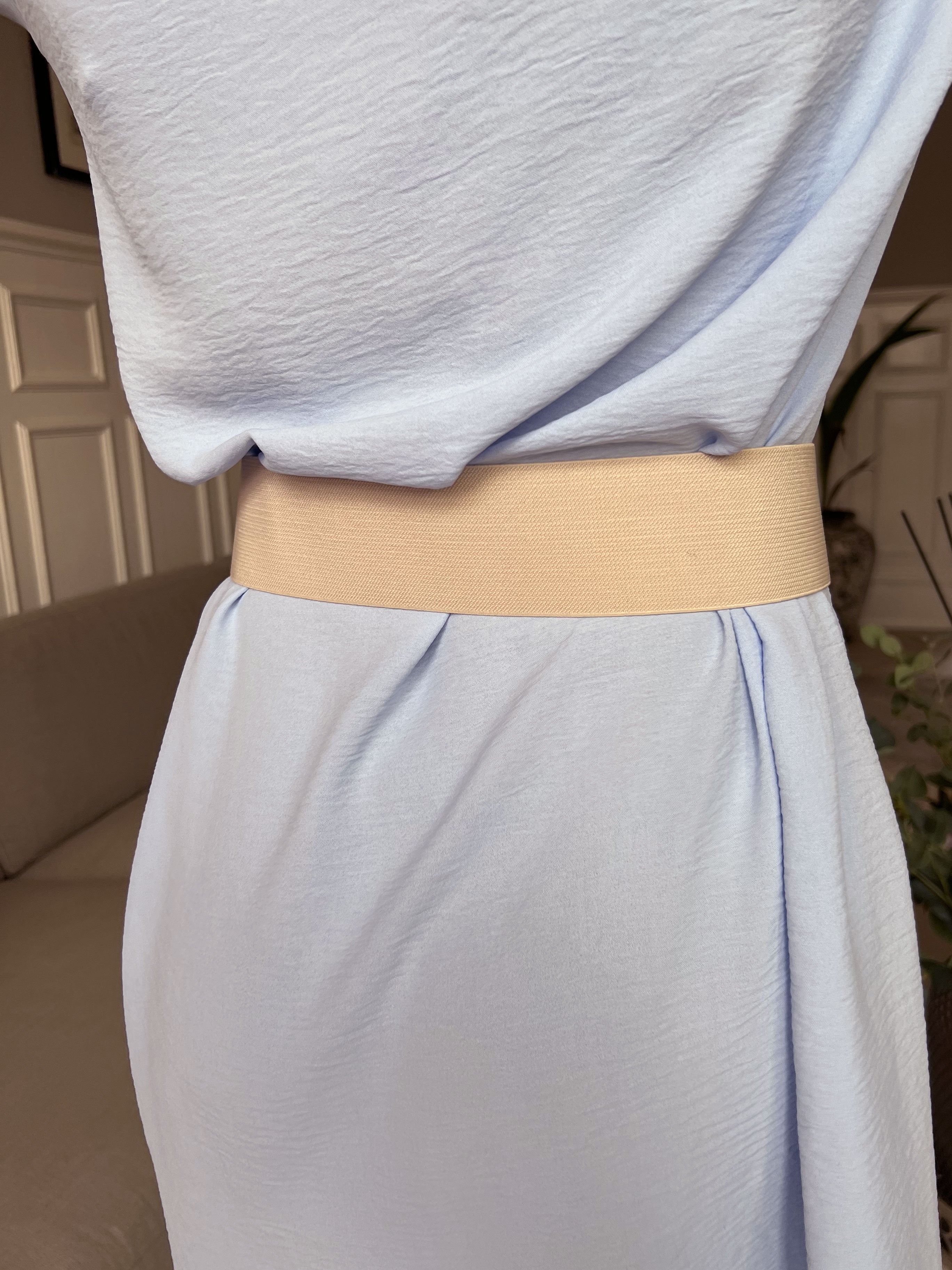 Camila - Elastiskt midjebälte med guldspänne