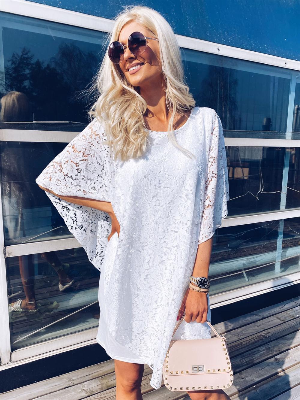 Kenya New Lace - Tunikaklänning med spetslager