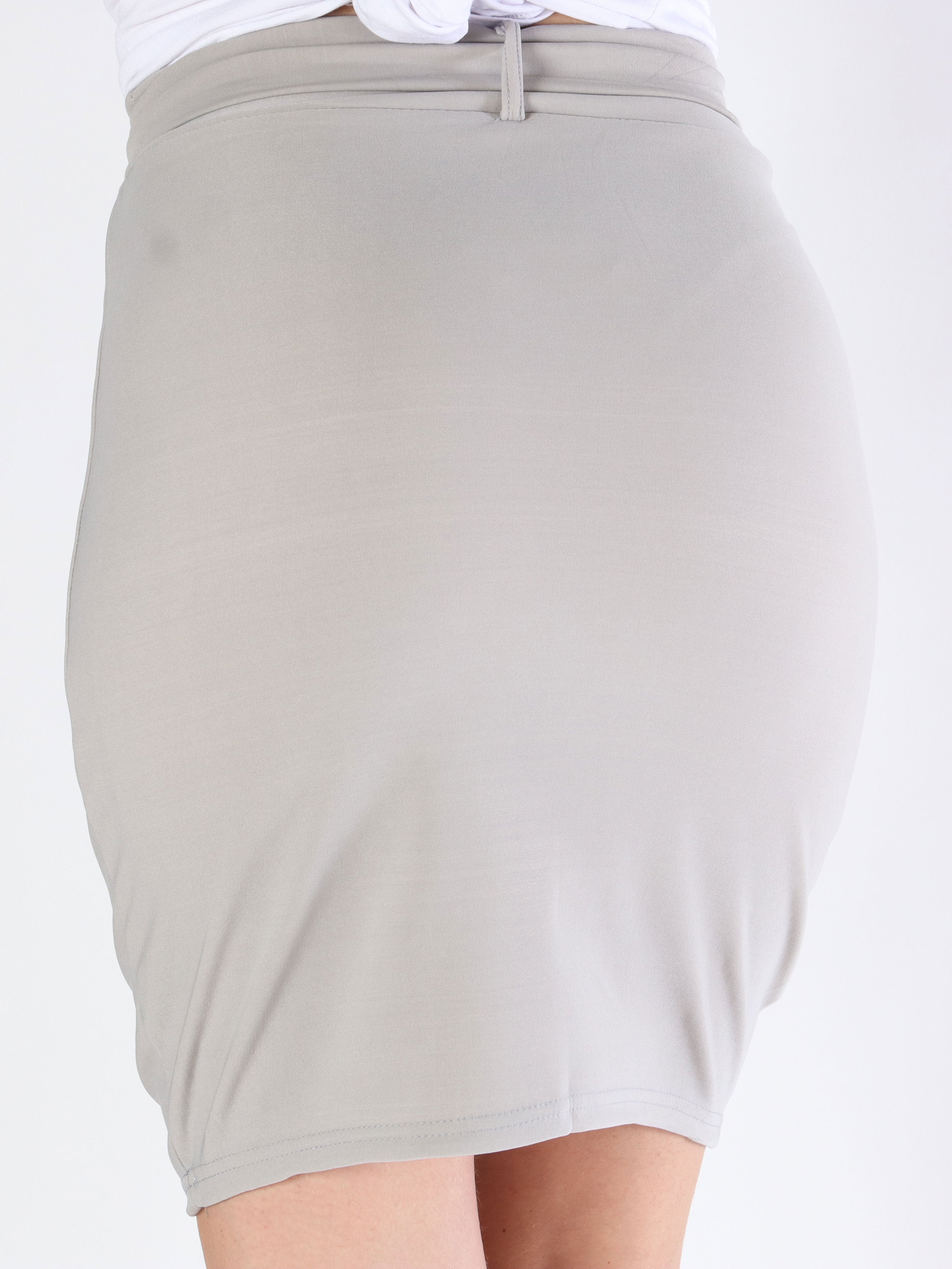 Dakota - Kjol i elastiskt tyg med knytband