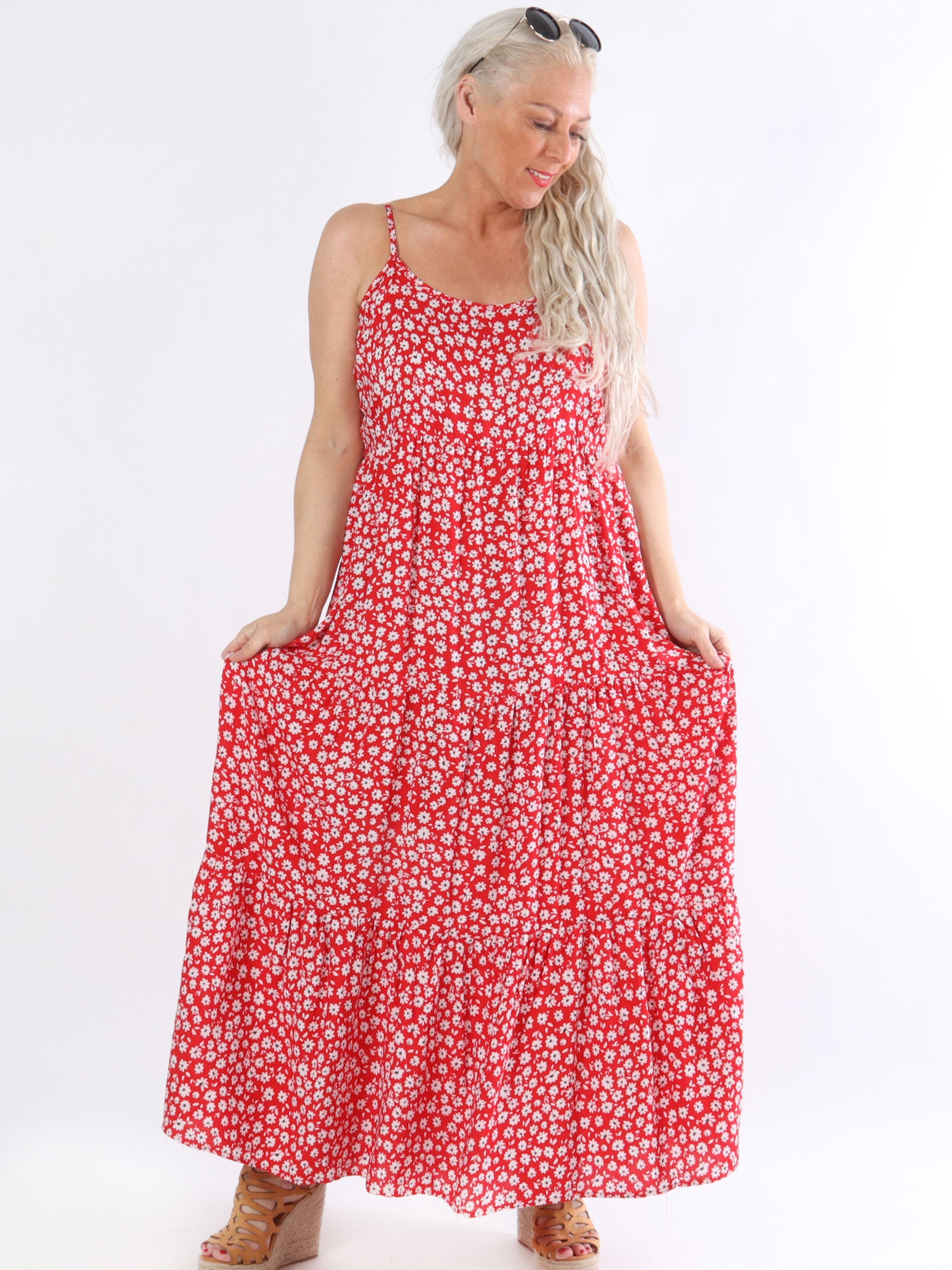 Angel - Sommarklänning med söta blommor