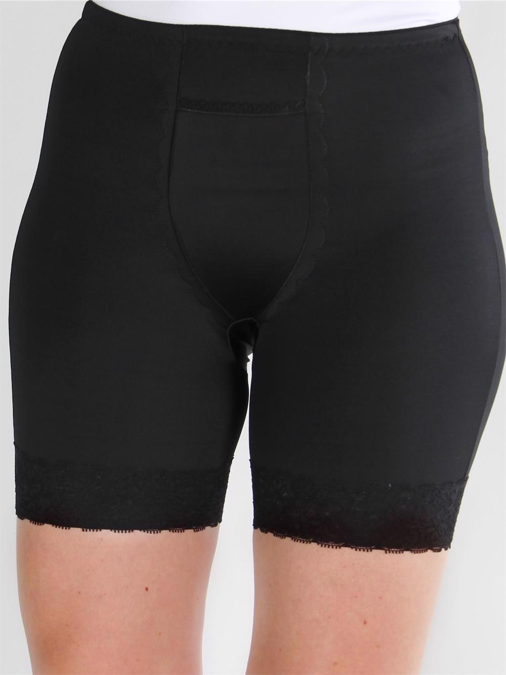Amora - Shape up shorts med spetskant