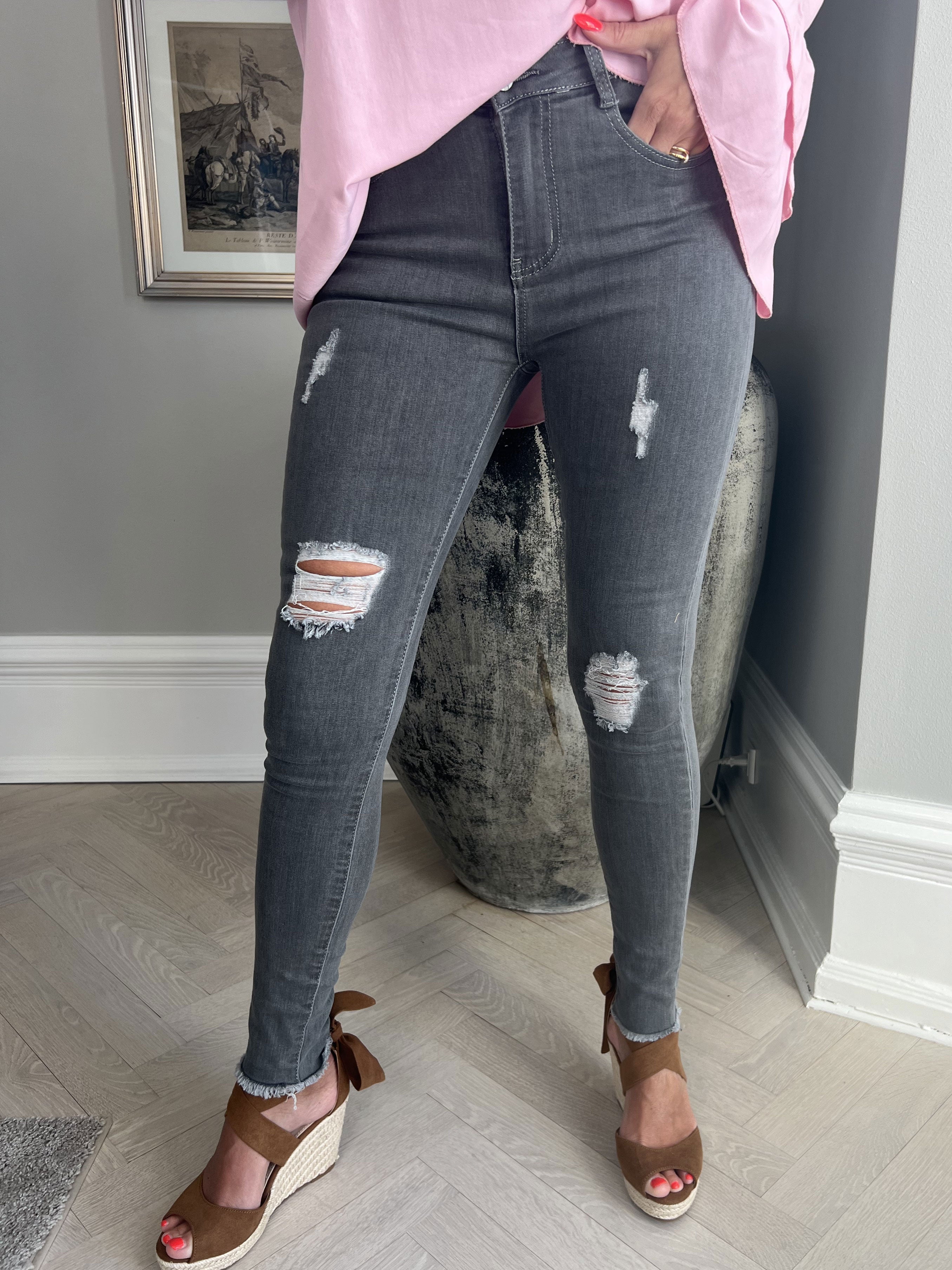 Lee - Elastiska shape up jeans