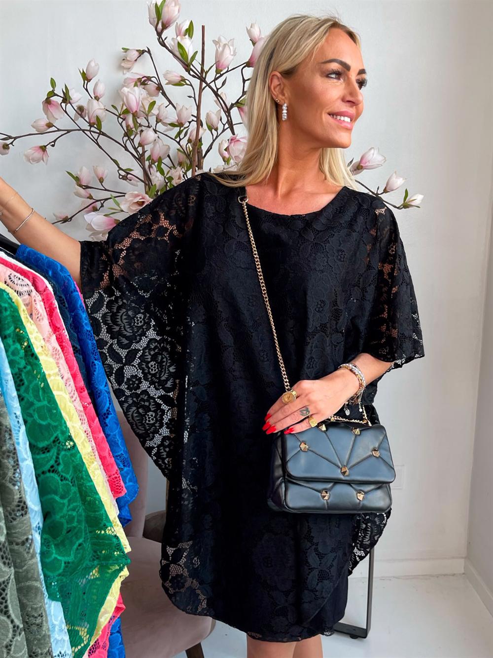 Kenya New Lace - Tunikaklänning med spetslager