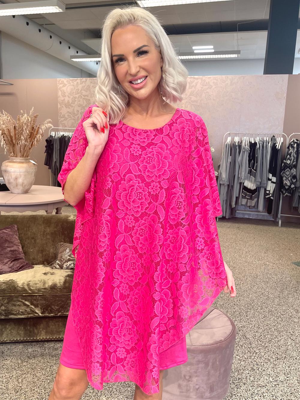 Kenya New Lace - Tunikaklänning med spetslager