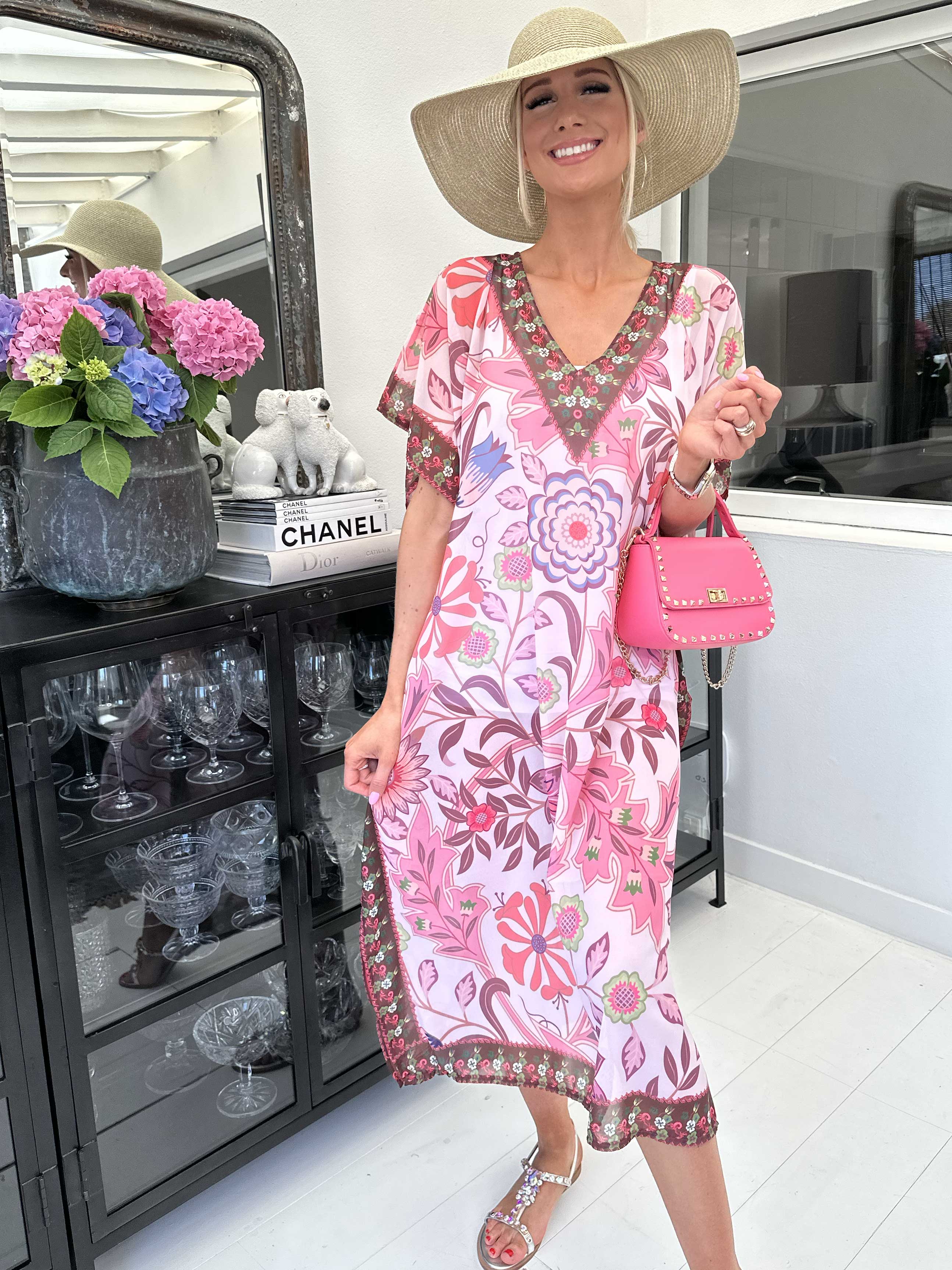 Marta - Lång tunika med mönster