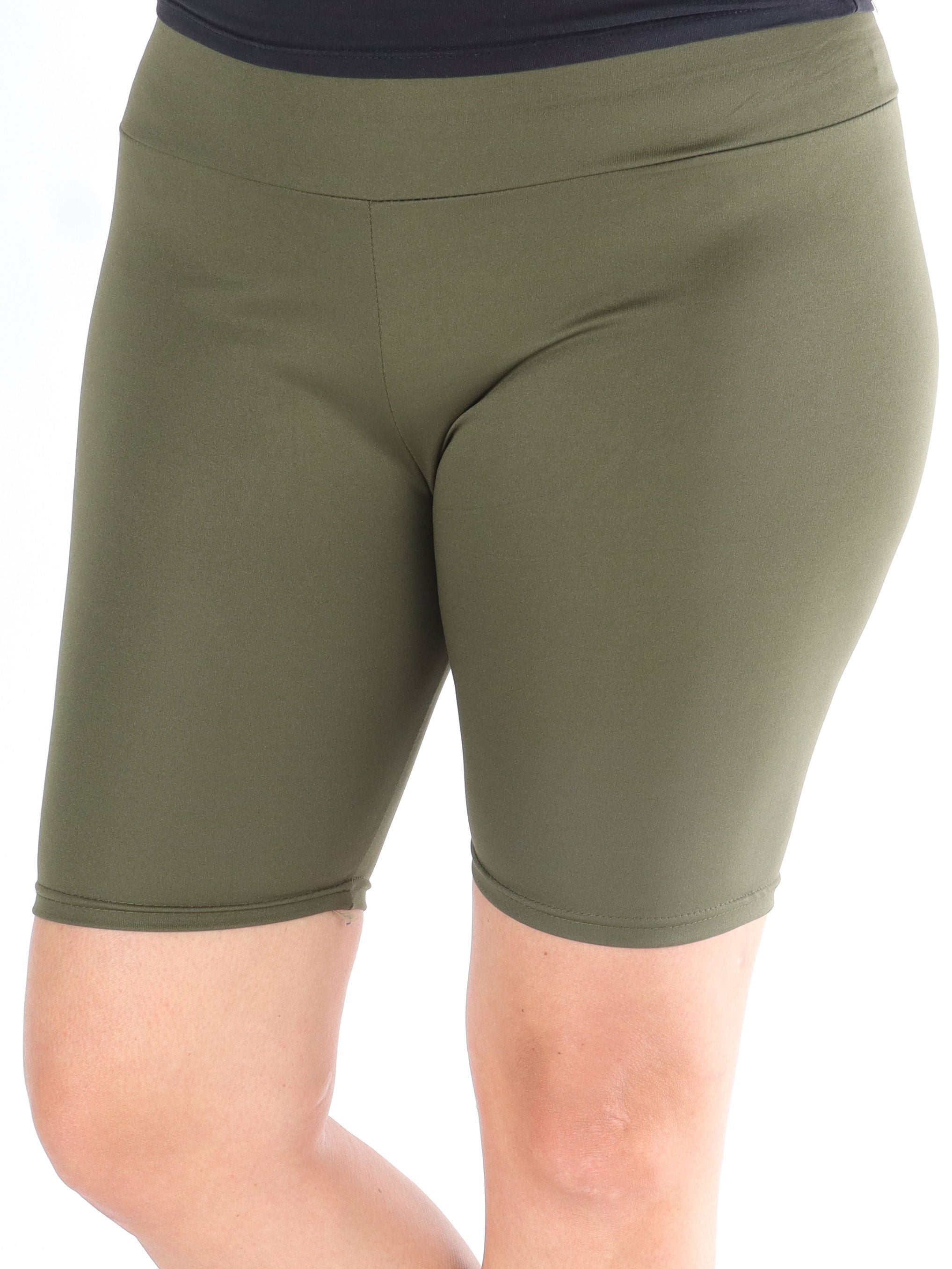 Nadira - Cykelbyxor med bred elastisk fåll