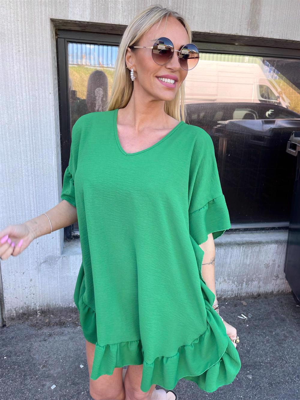 Grace - tunika med volangkant