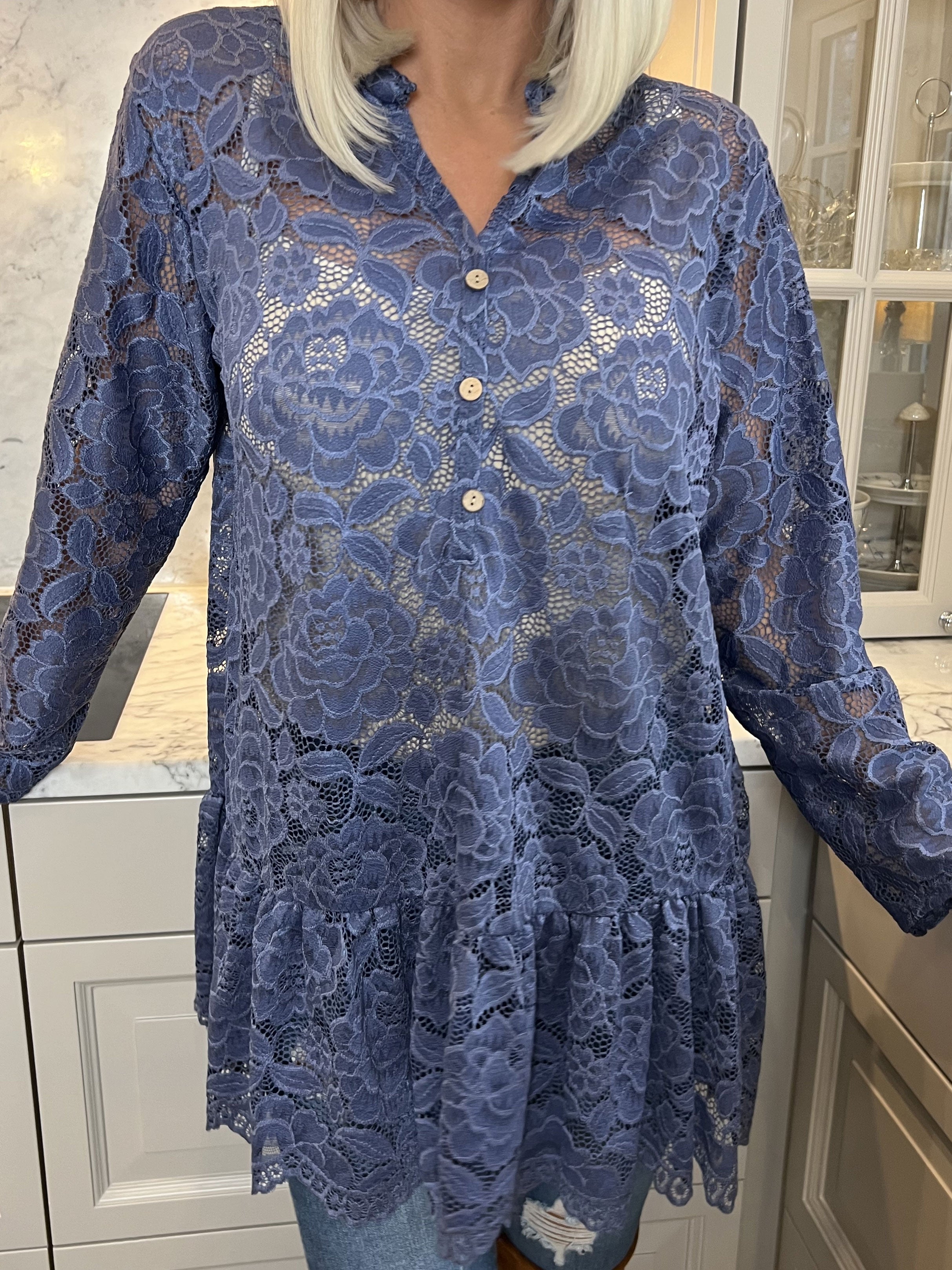 Natalya - Söt och feminin spetstunika