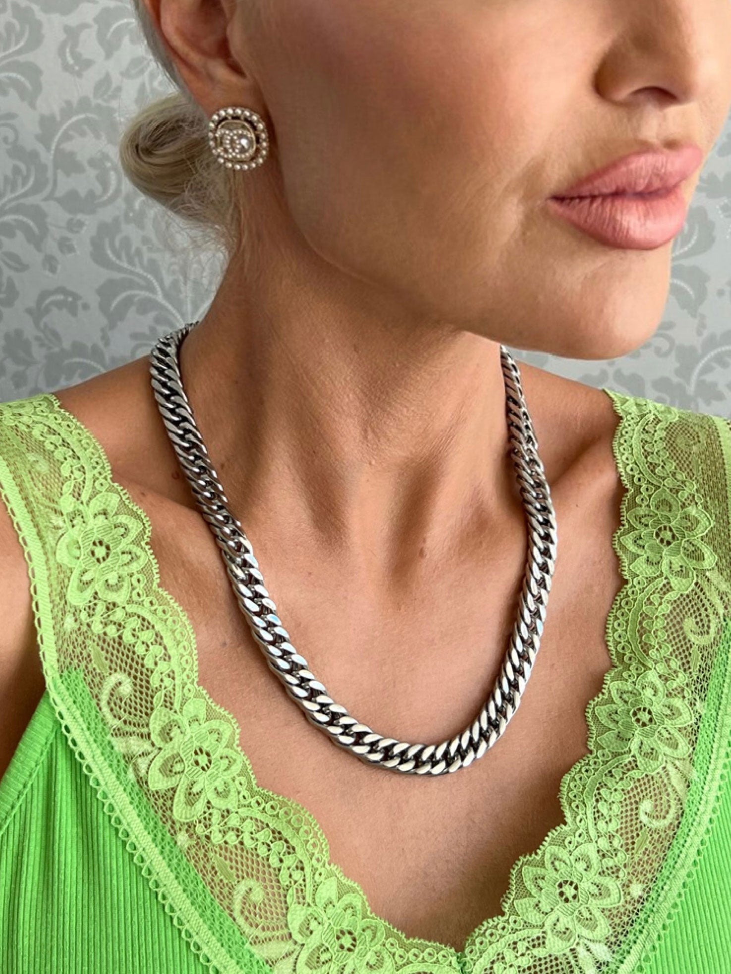 Amaka - Silver pansarkedja