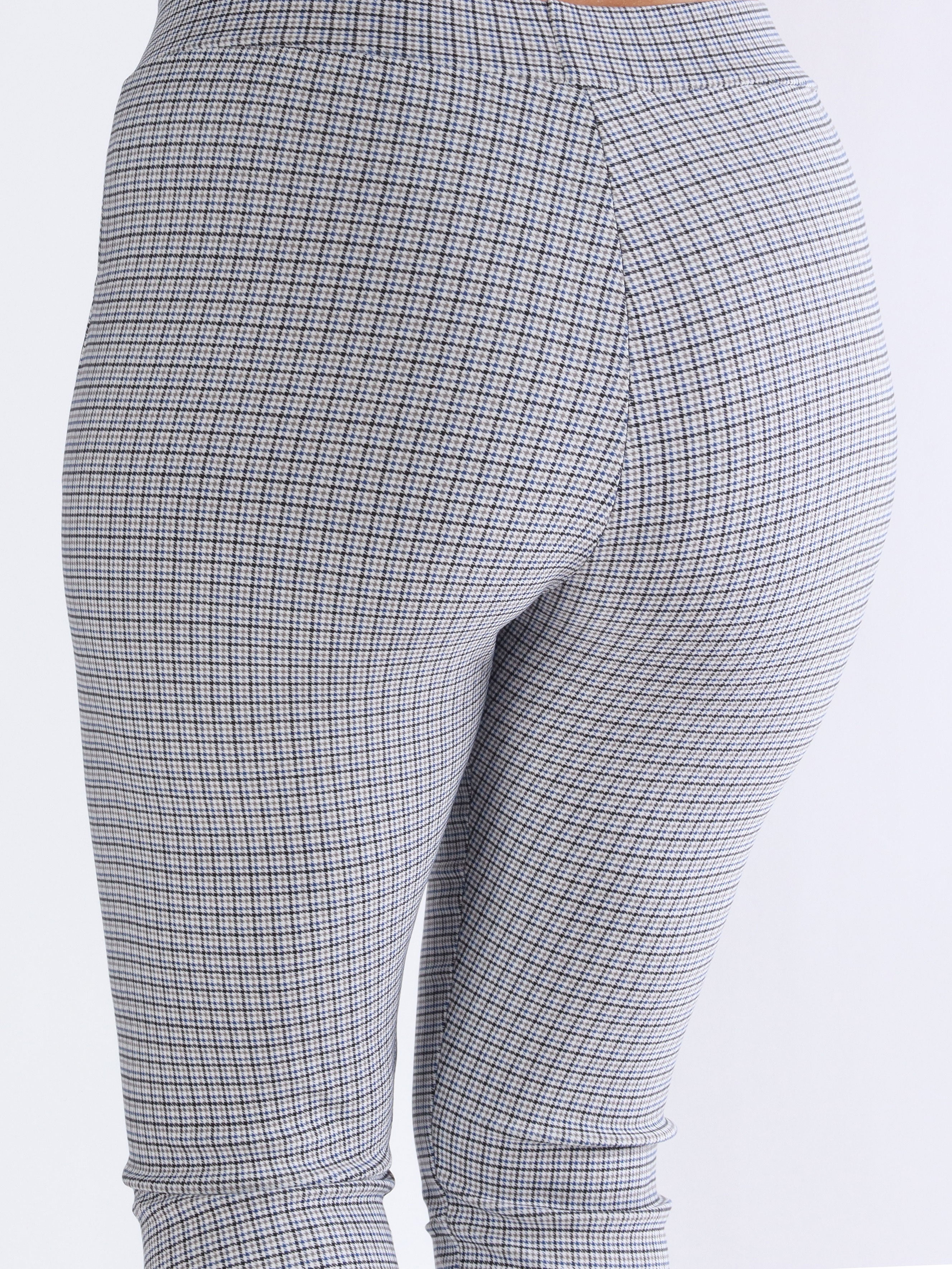 Ally - Mönstrade elastiska byxor