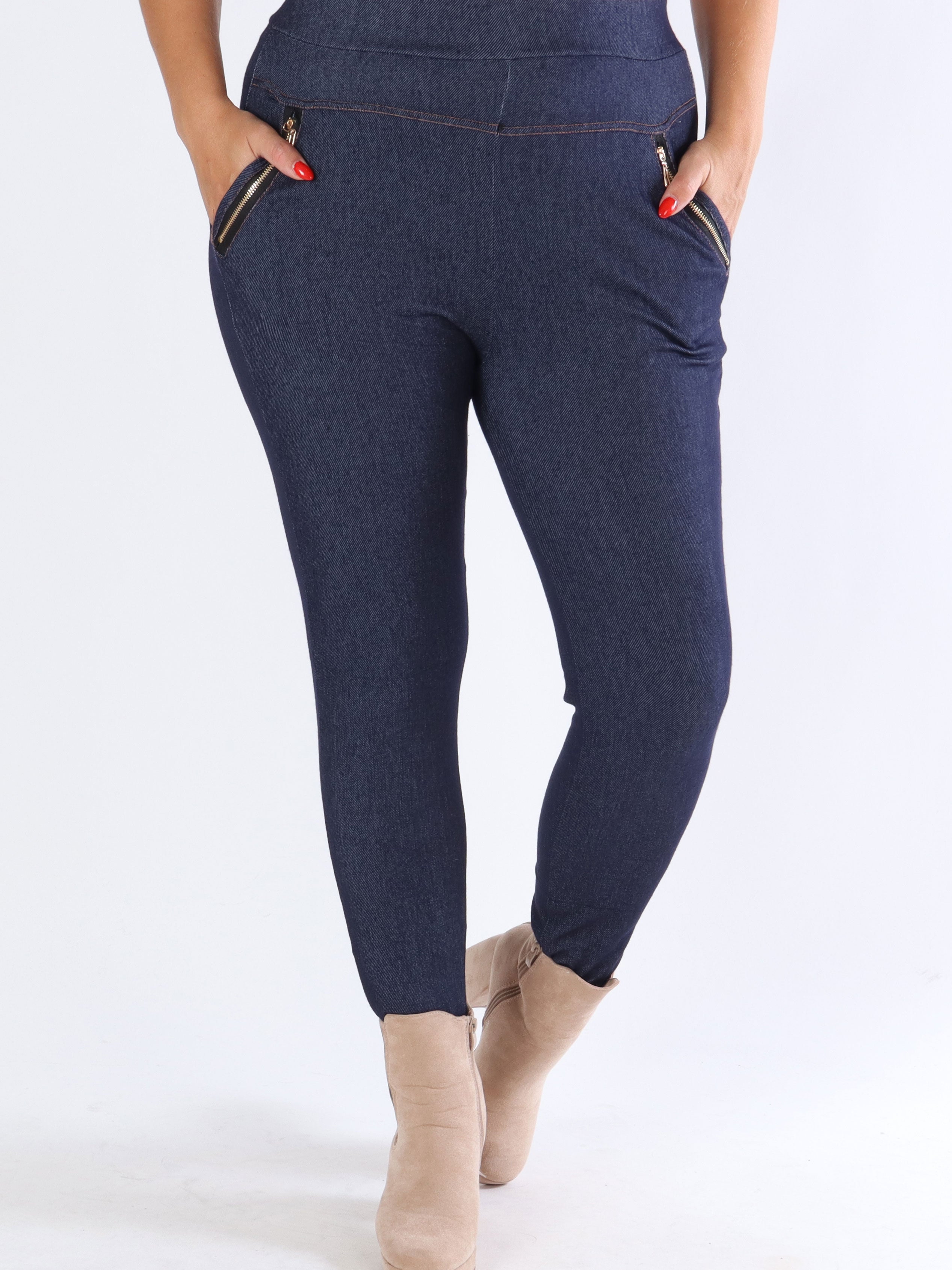 Serena - Supermjuka och stretchiga plus size leggings