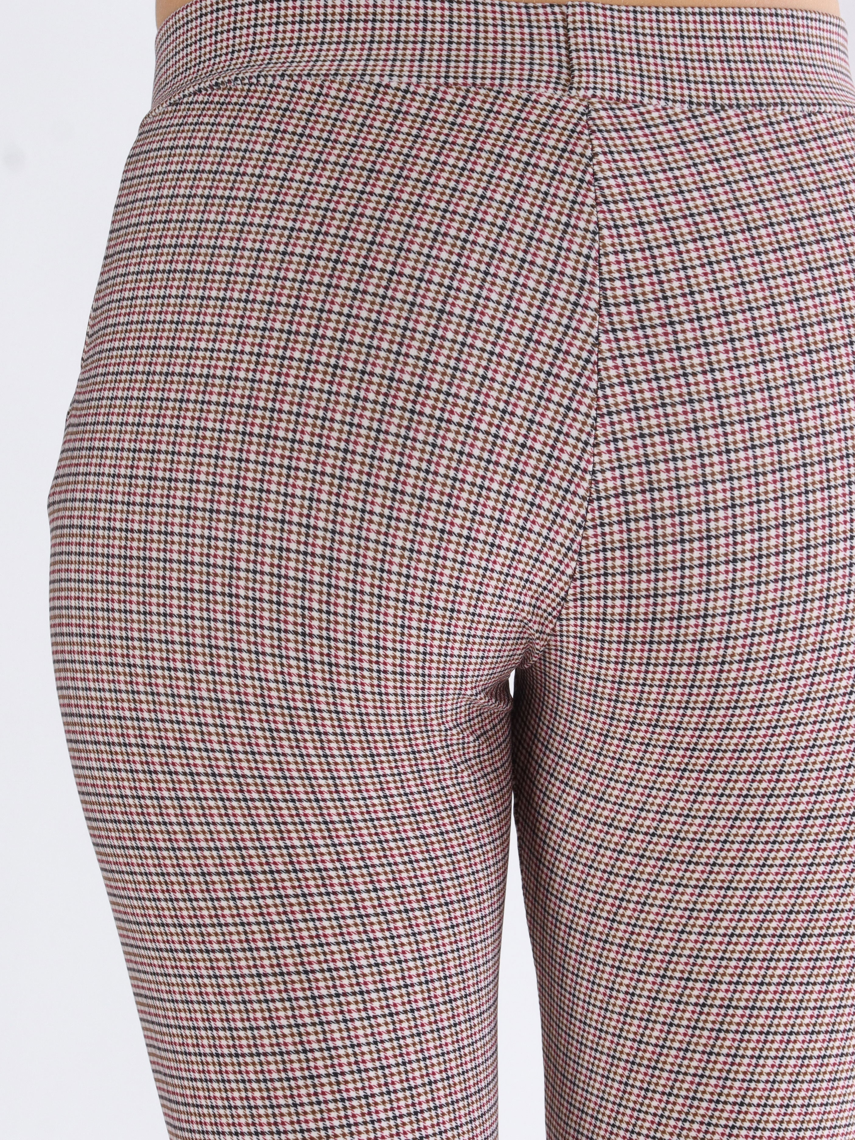 Ally - Mönstrade elastiska byxor