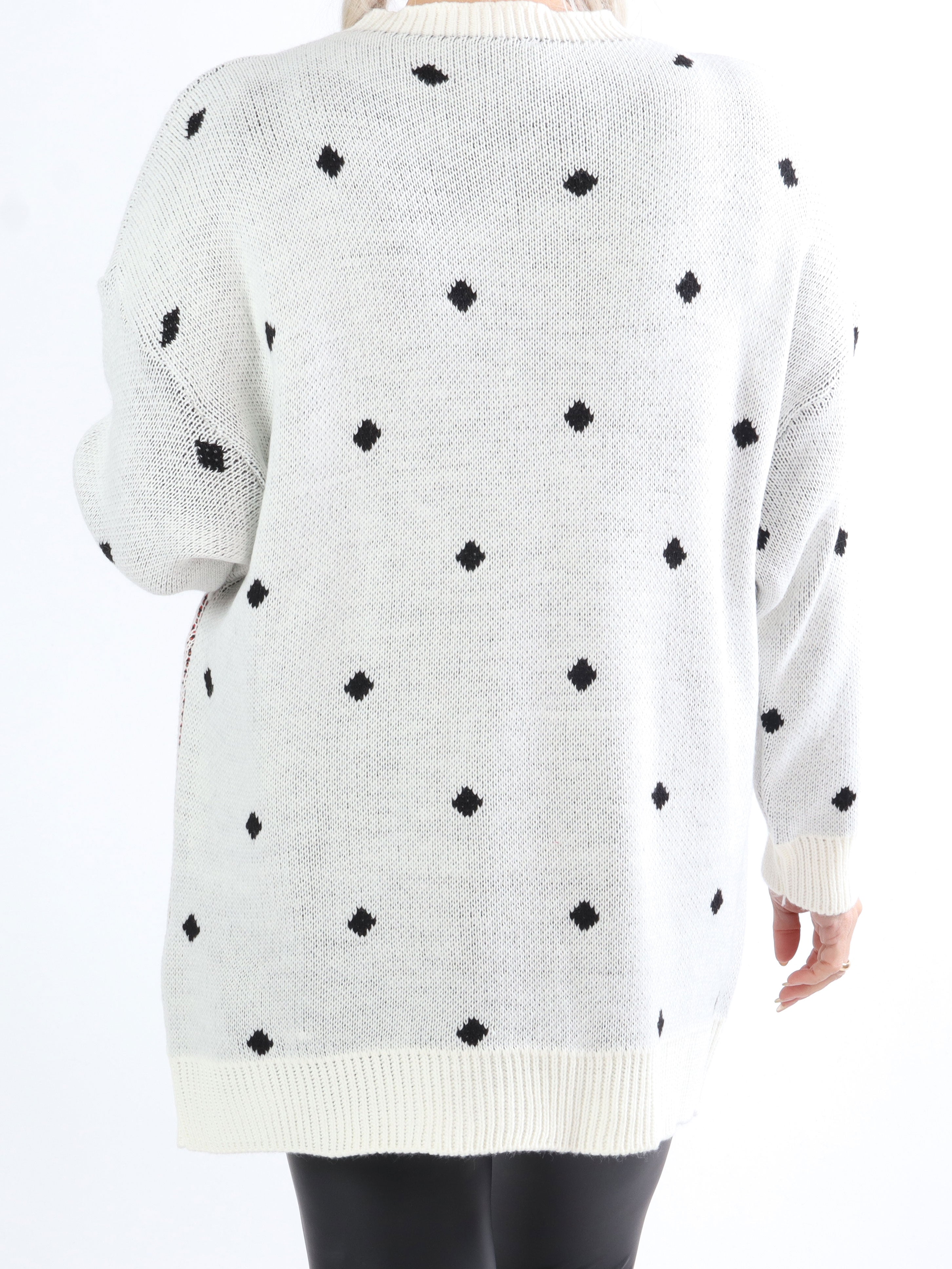 Rudolf - Söt julstickning med renar i stora storlekar