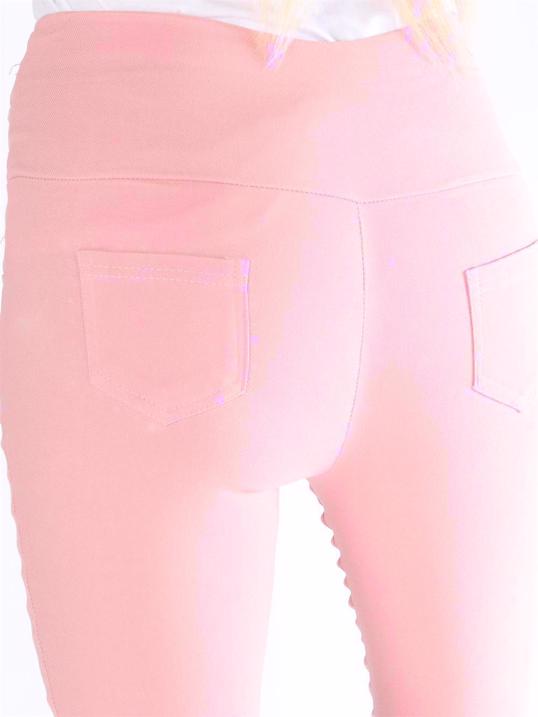 Alin - Byxor med guldknappar framtill