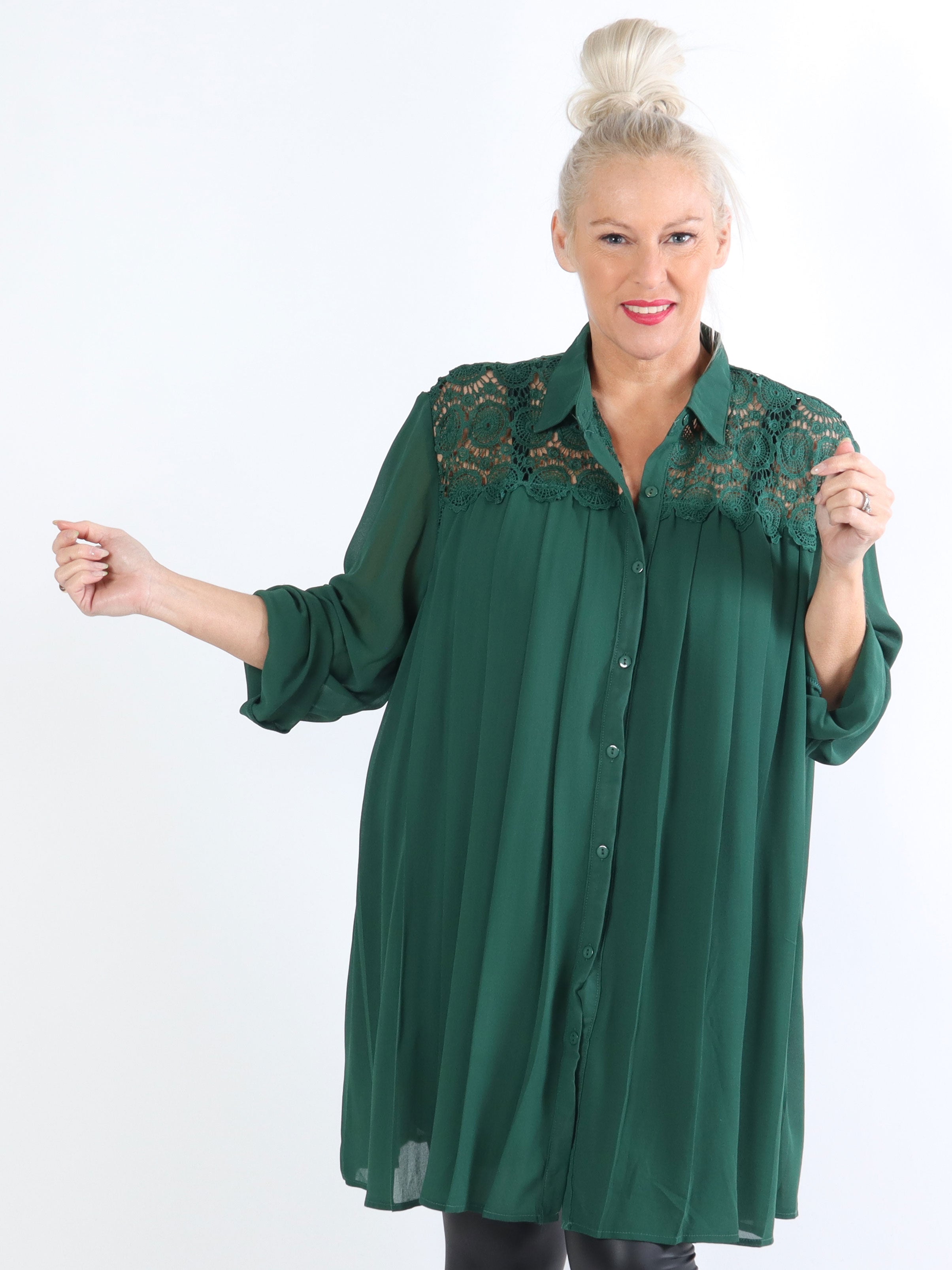 Veronika - Finast tunika med veck