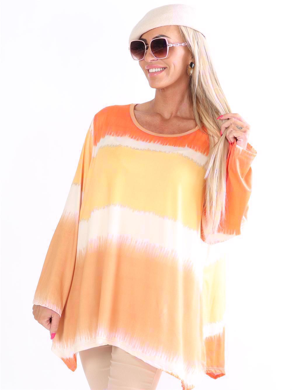 Lois - Mjuk blus med tryck